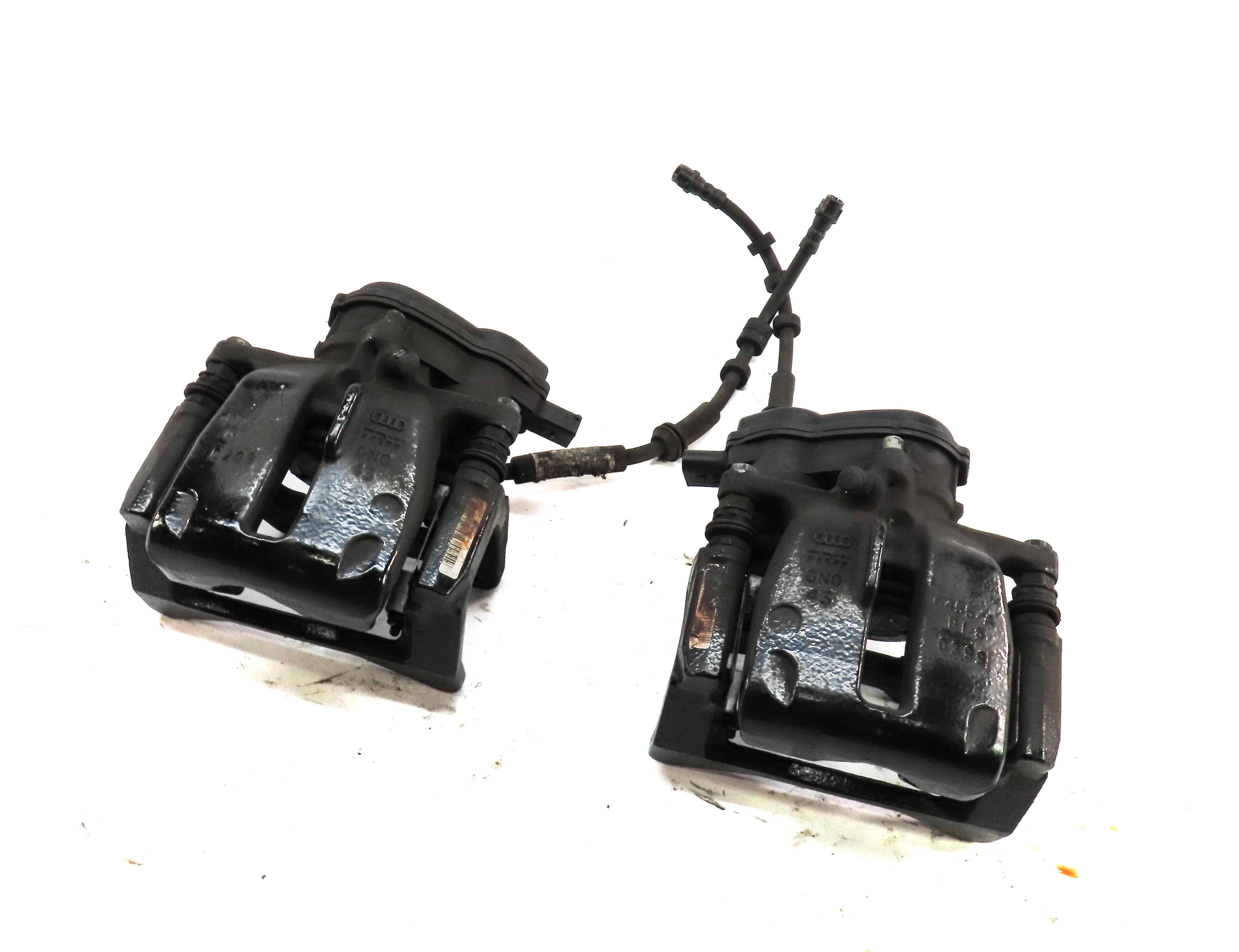 2008-2016 AUDI S4 S5 (B8 8K 8T) REAR LEFT & RIGHT DISC BRAKE CALIPER SET-2 — exact item pictured