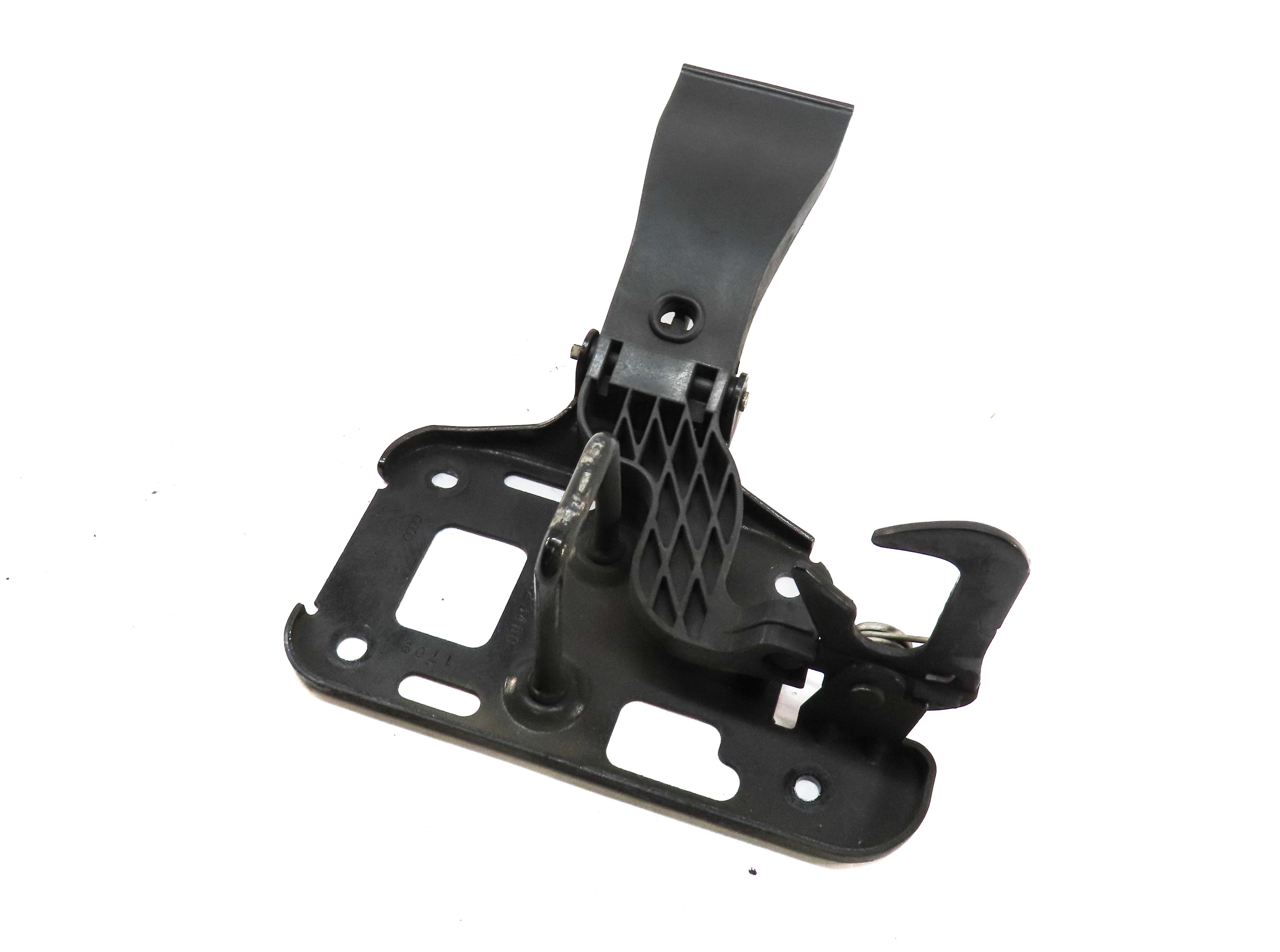 2010 AUDI S4 (B8 8K) FRONT HOOD SAFETY CATCH HOOK LATCH w/ RELEASE LEVER — exact item pictured