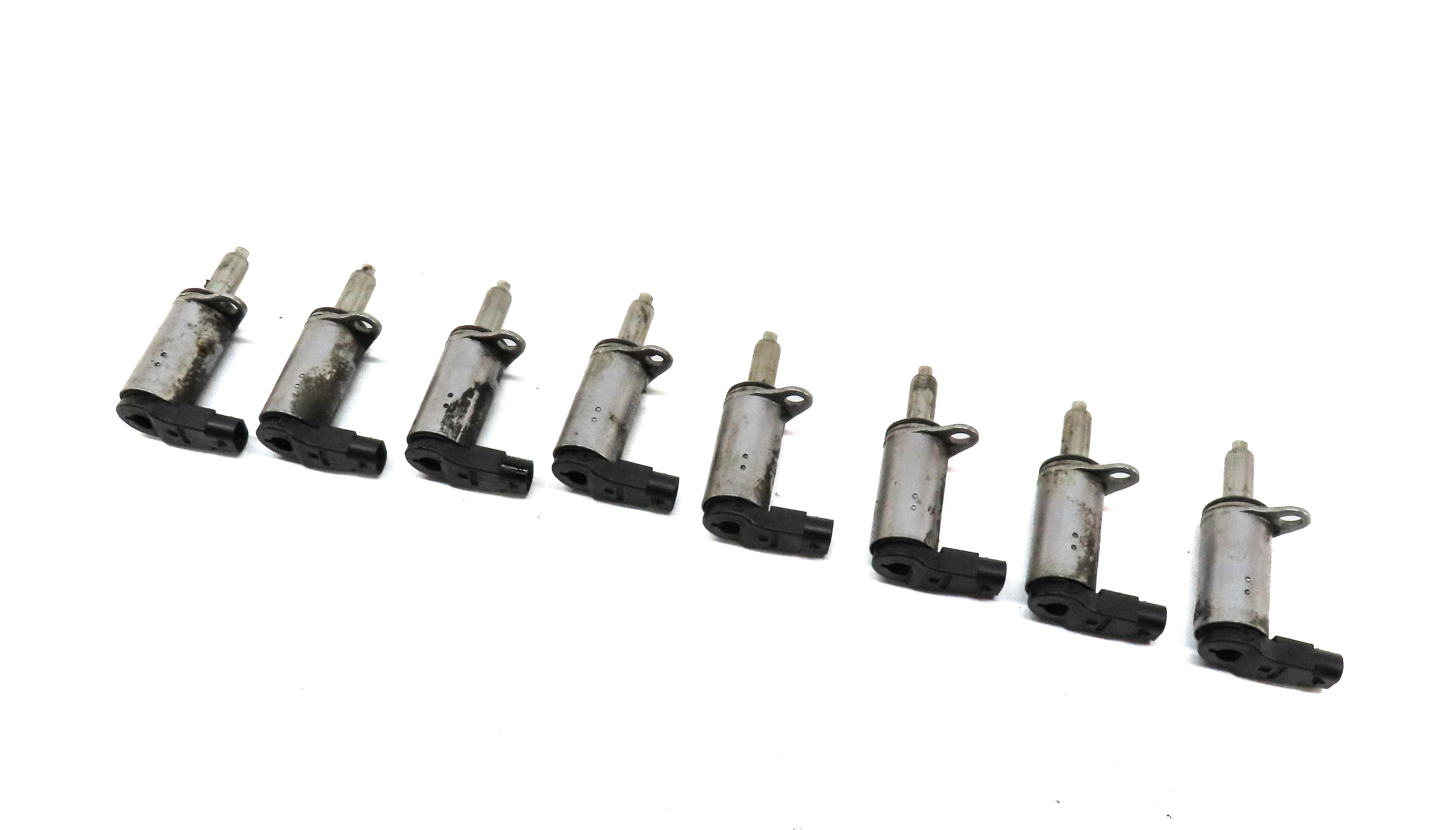 2013 AUDI A6 (C7) 2.0L TURBO CAEB ENGINE CAMSHAFT VALVE SOLENOID SET 8 — exact item pictured