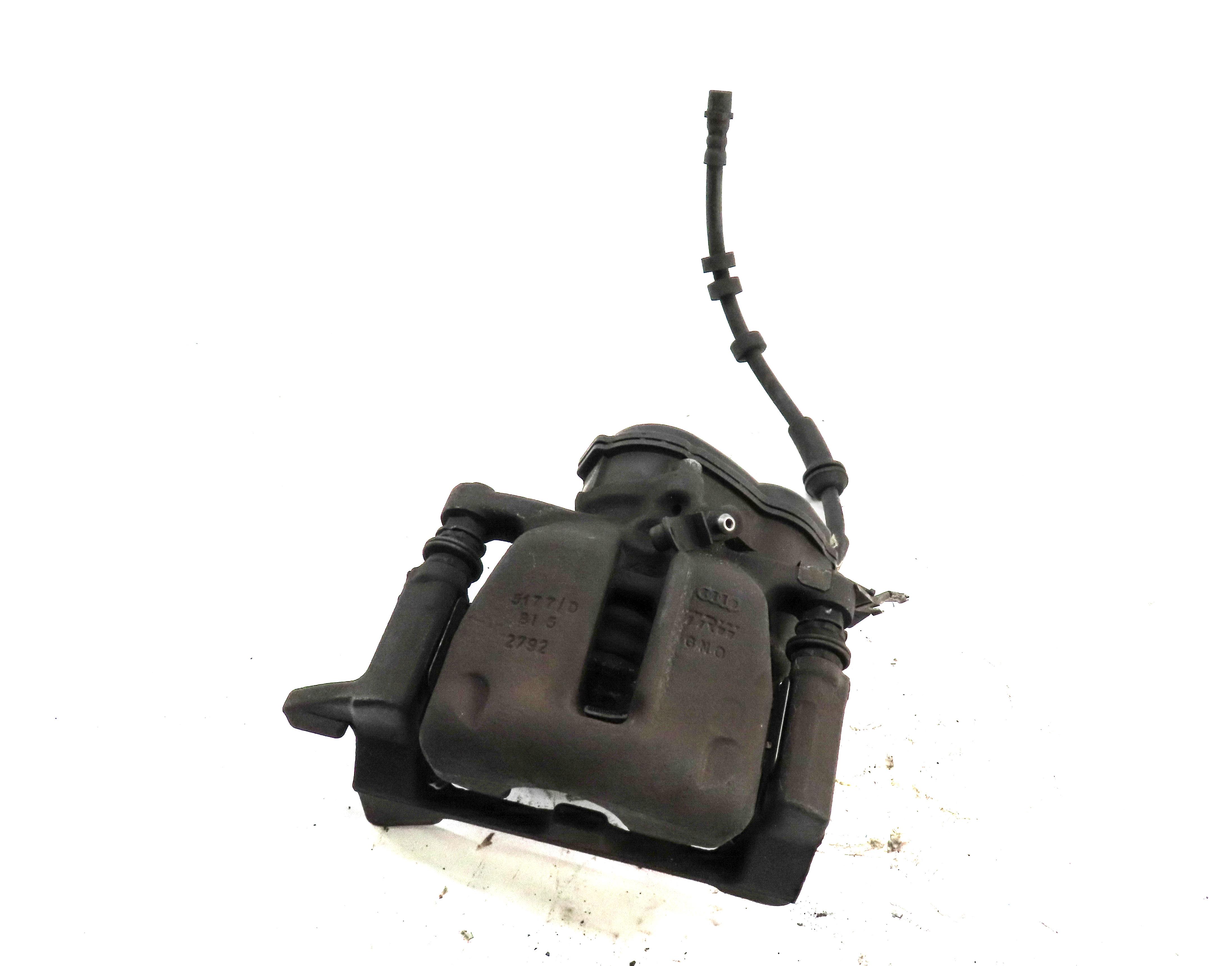 2012-2018 AUDI A6 A7 (C7) LEFT DRIVER REAR DISC BRAKE CALIPER (300mm ROTOR) — exact item pictured