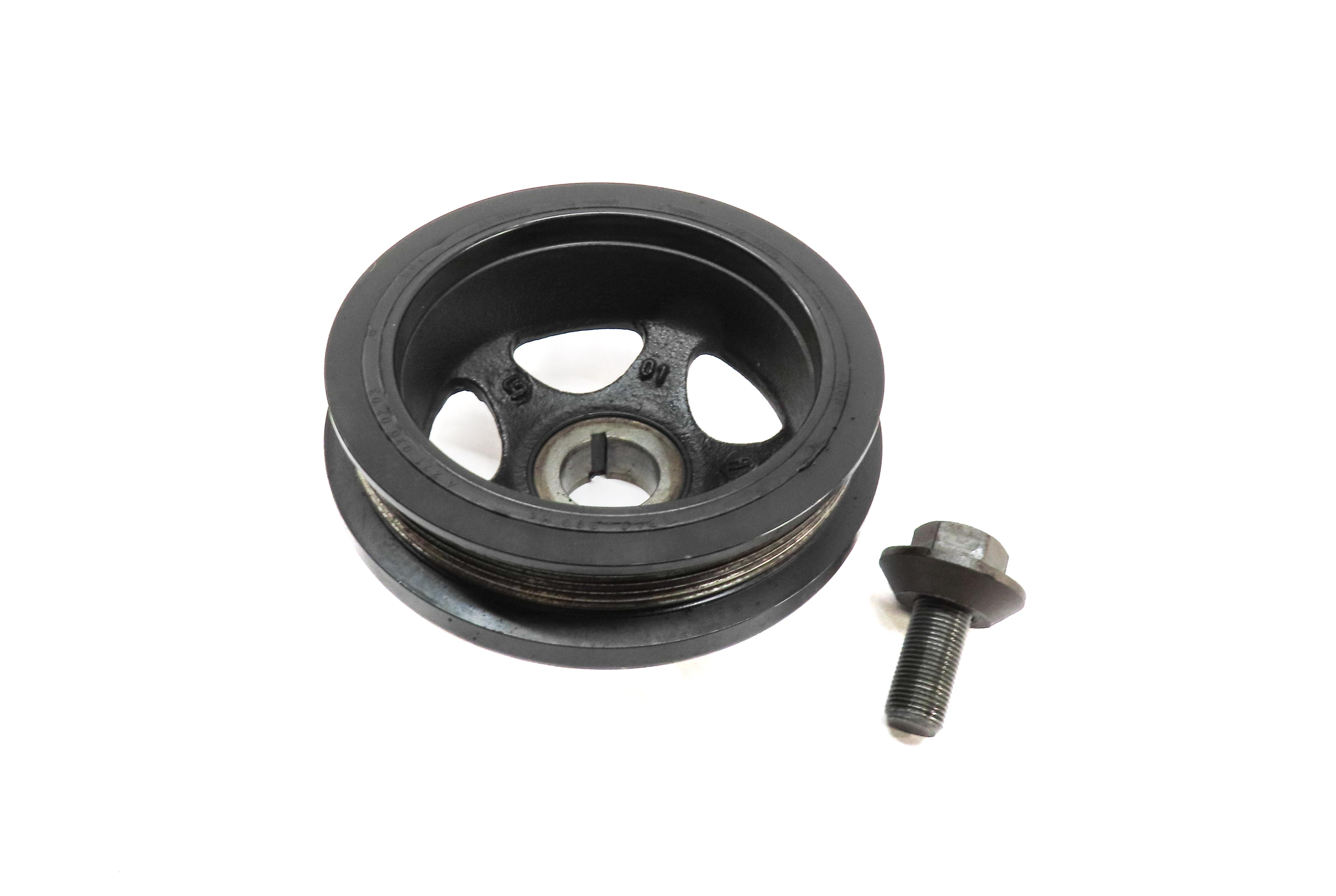 2012-2015 MERCEDES C250 (R172 W204) 1.8L TURBO ENGINE HARMONIC BALANCER PULLEY — exact item pictured