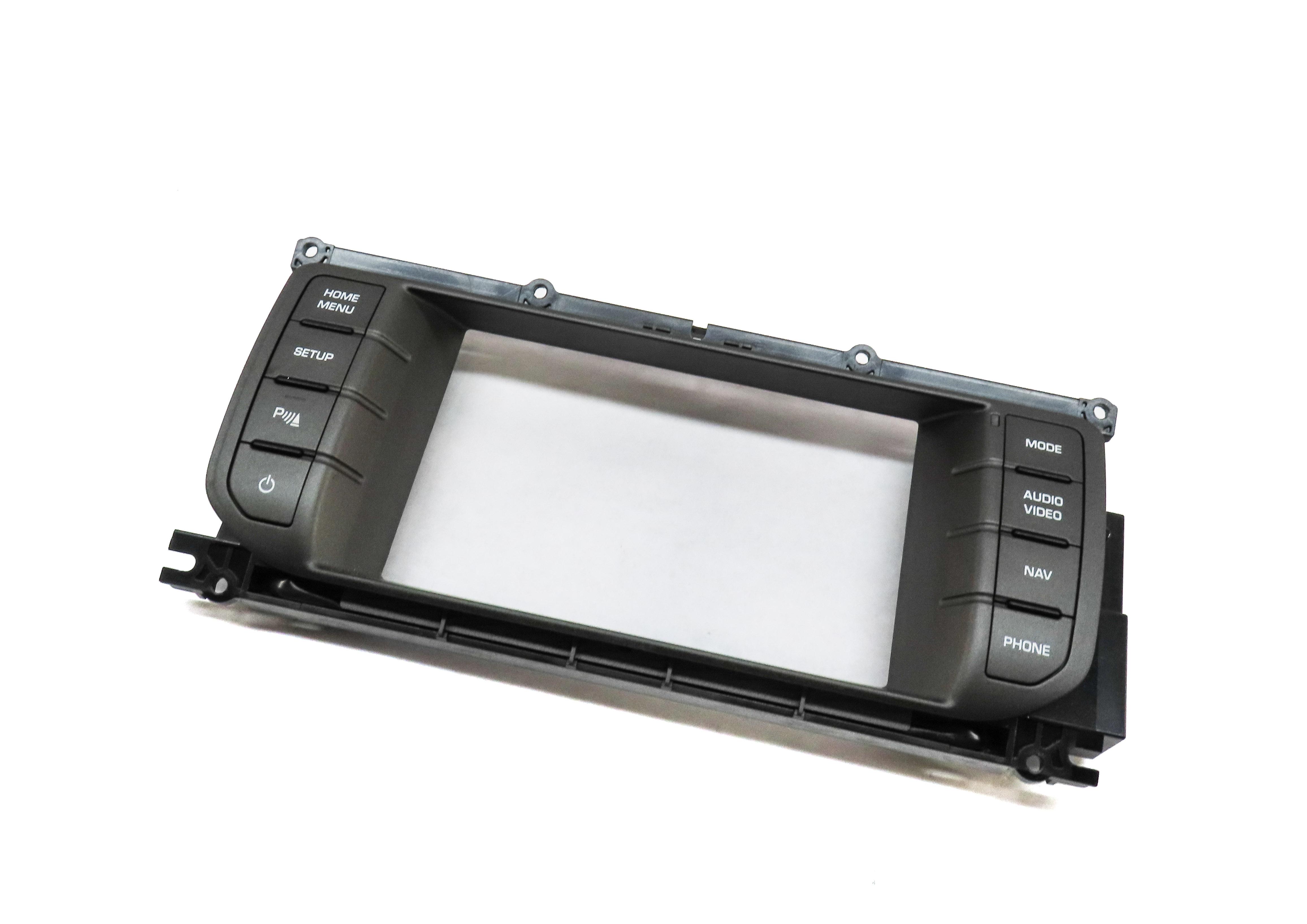 12-15 RANGE ROVER EVOQUE (L538) RADIO STEREO NAVIGATION SWITCH PANEL SCREEN TRIM — exact item pictured