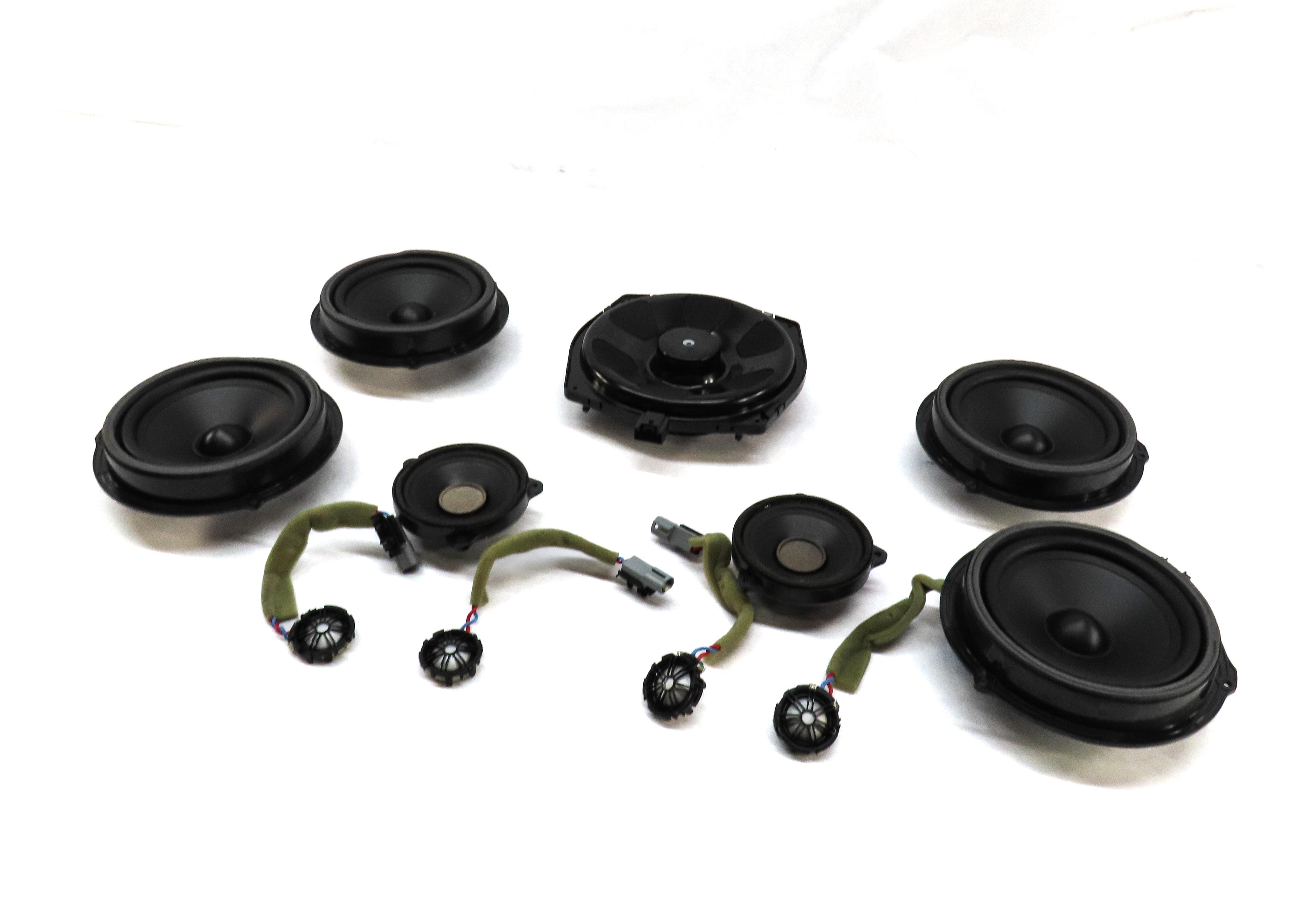 2013 LAND RANGE ROVER EVOQUE L538 FRONT REAR LEFT RIGHT RADIO STEREO SPEAKER SET — exact item pictured