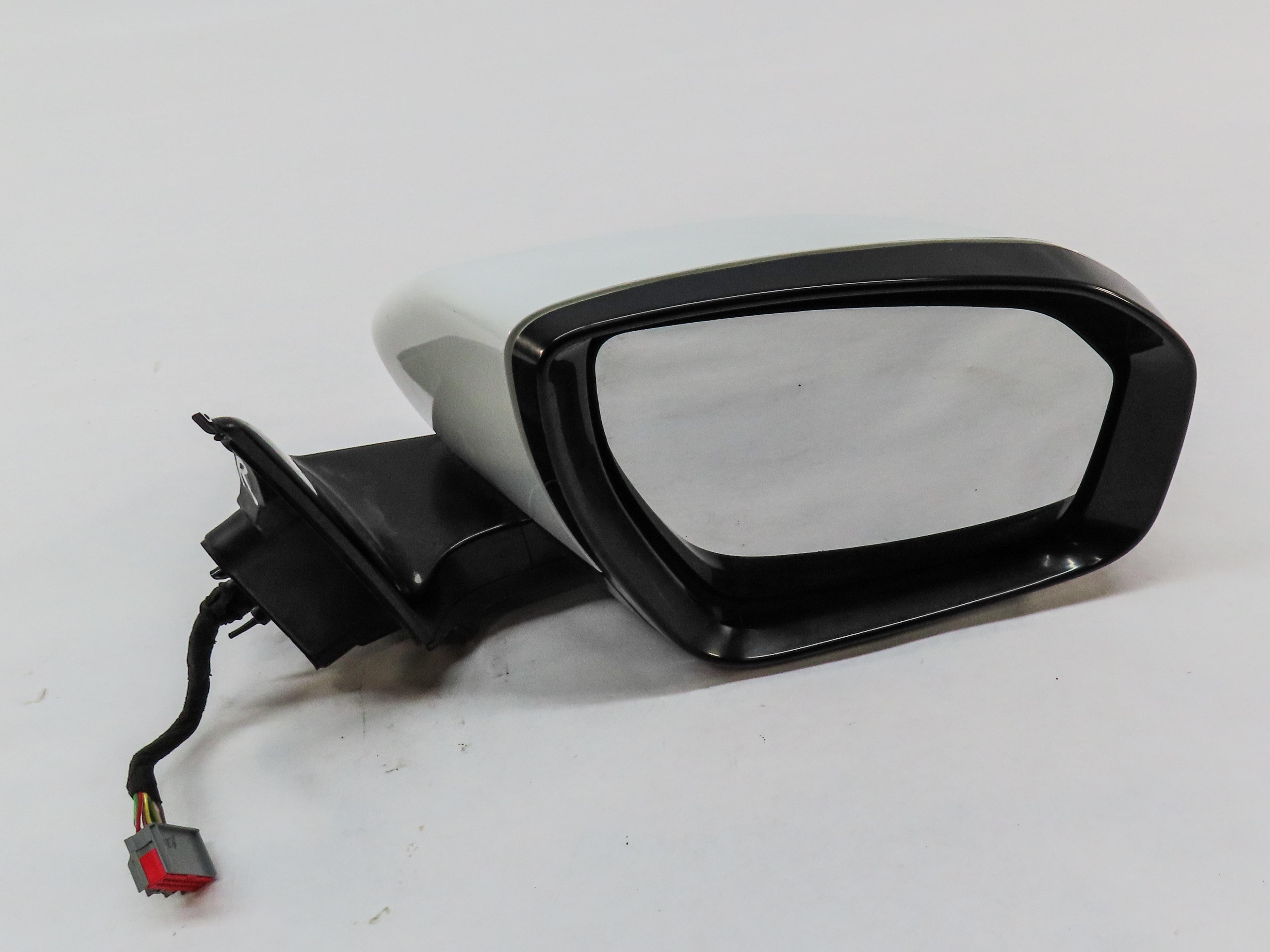12-13 RANGE ROVER EVOQUE (L538) RIGHT - HEATED P-FOLD DOOR MIRROR (FIJI WHITE) — exact item pictured
