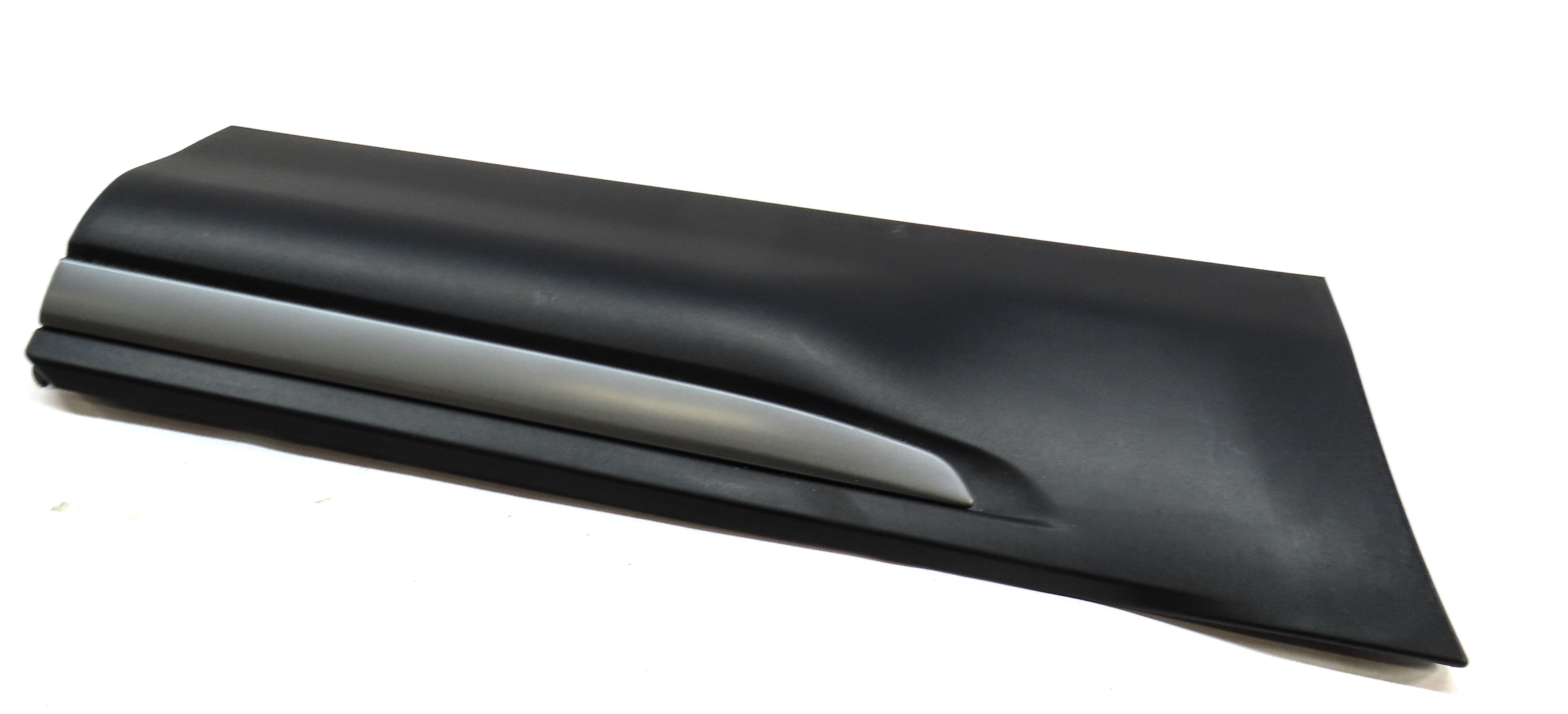 2013 LAND RANGE ROVER EVOQUE (L538) REAR RIGHT LOWER DOOR MOULDING TRIM (BLACK) — exact item pictured