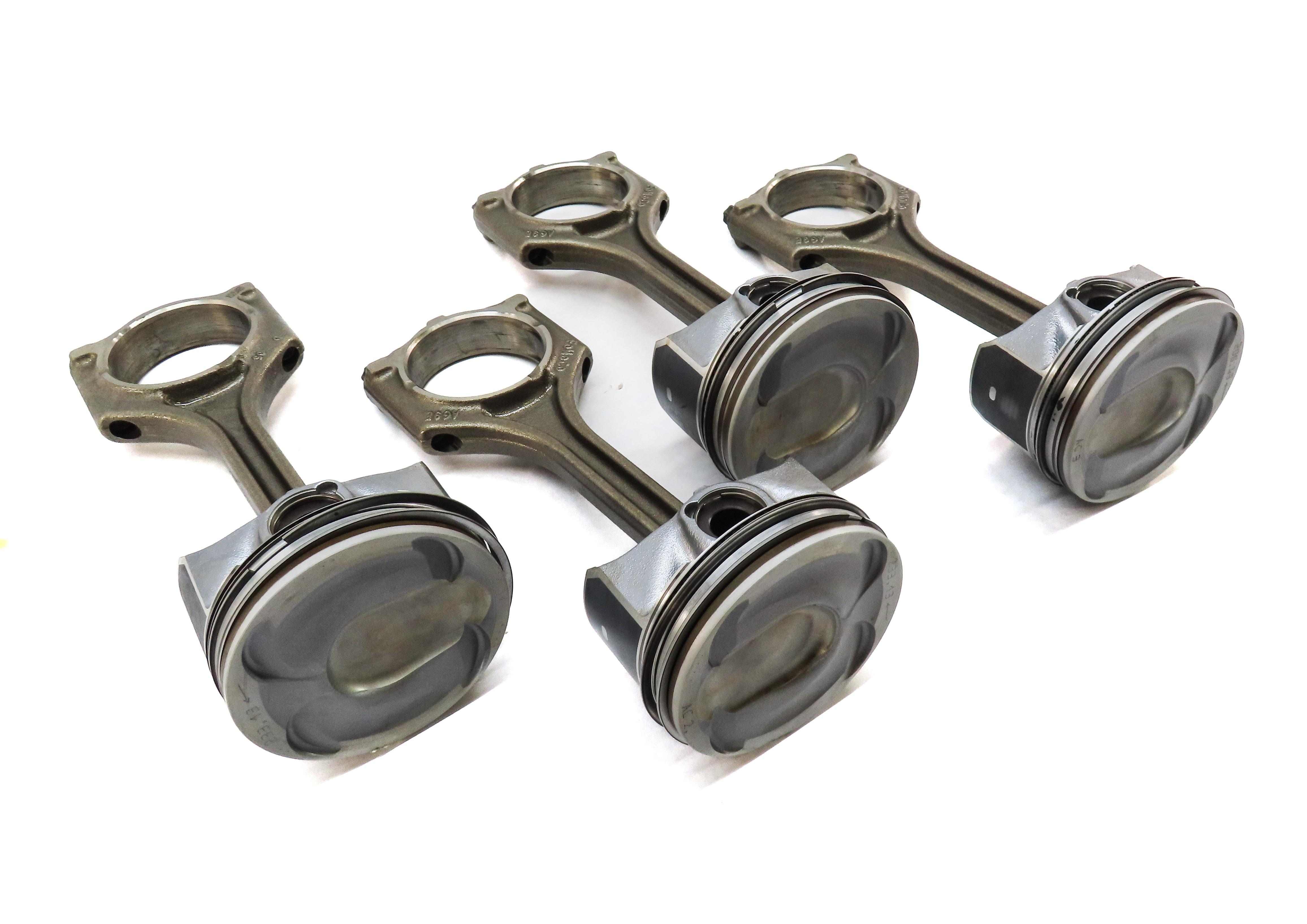 2013 LAND RANGE ROVER EVOQUE L538 2.0L TURBO ENGINE CONNECTOR ROD & PISTON SET 4 — exact item pictured