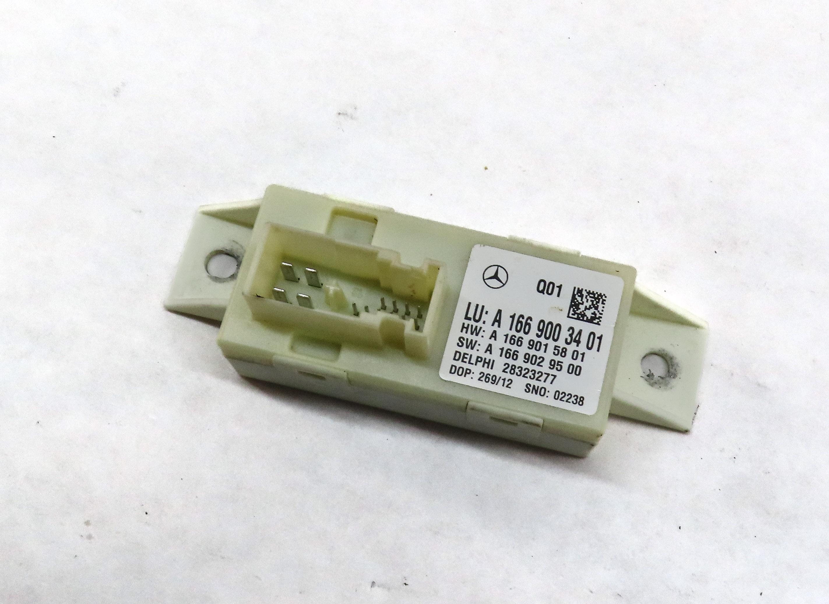 13-16 MERCEDES C300 C350 GL350 GL450 (X166) XENON HEADLIGHT RANGE CONTROL MODULE — exact item pictured