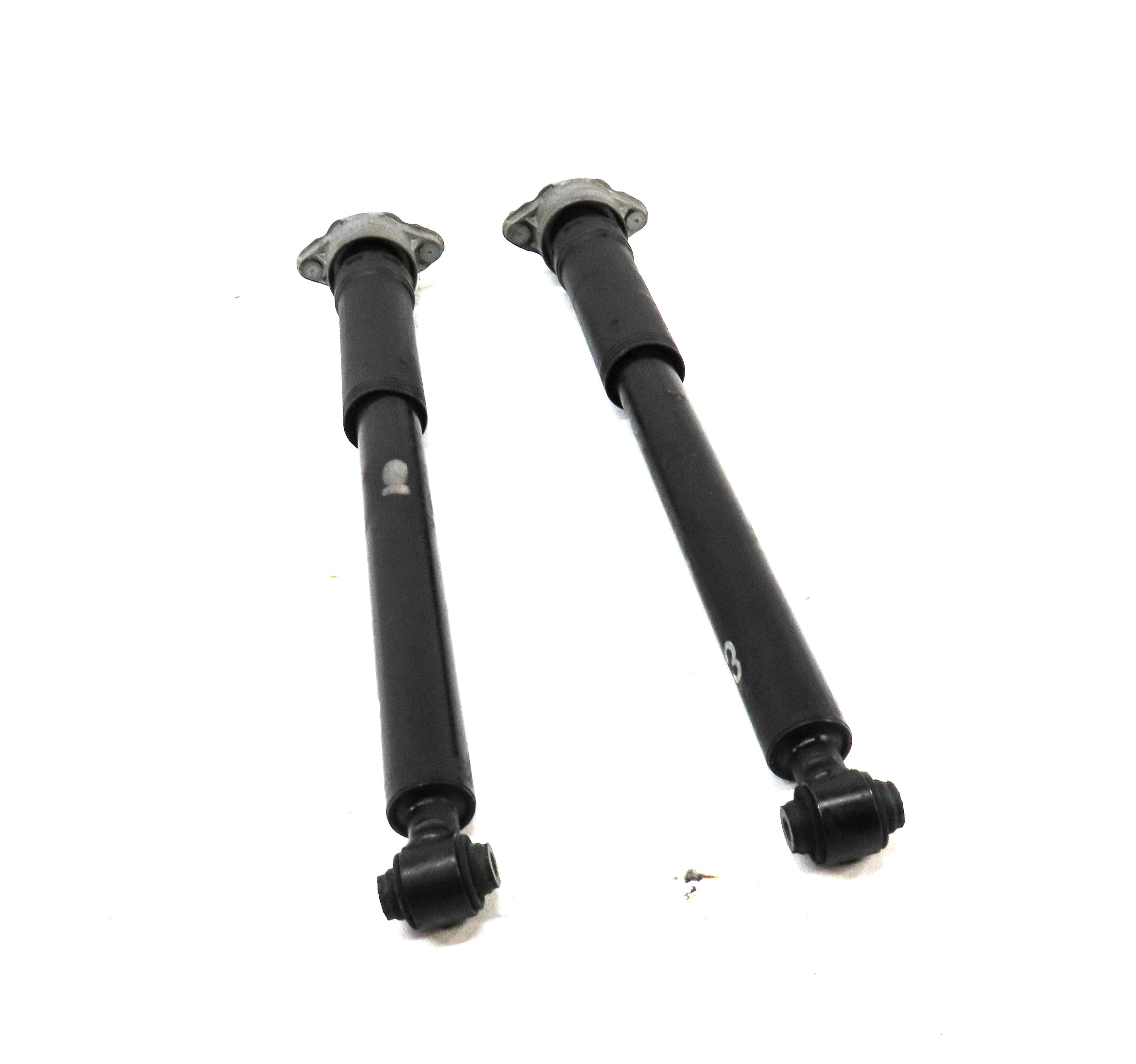 2013 MERCEDES C CLASS SEDAN (W204) REAR LEFT & RIGHT SPORT SUSPENSION SHOCK SET2 — exact item pictured