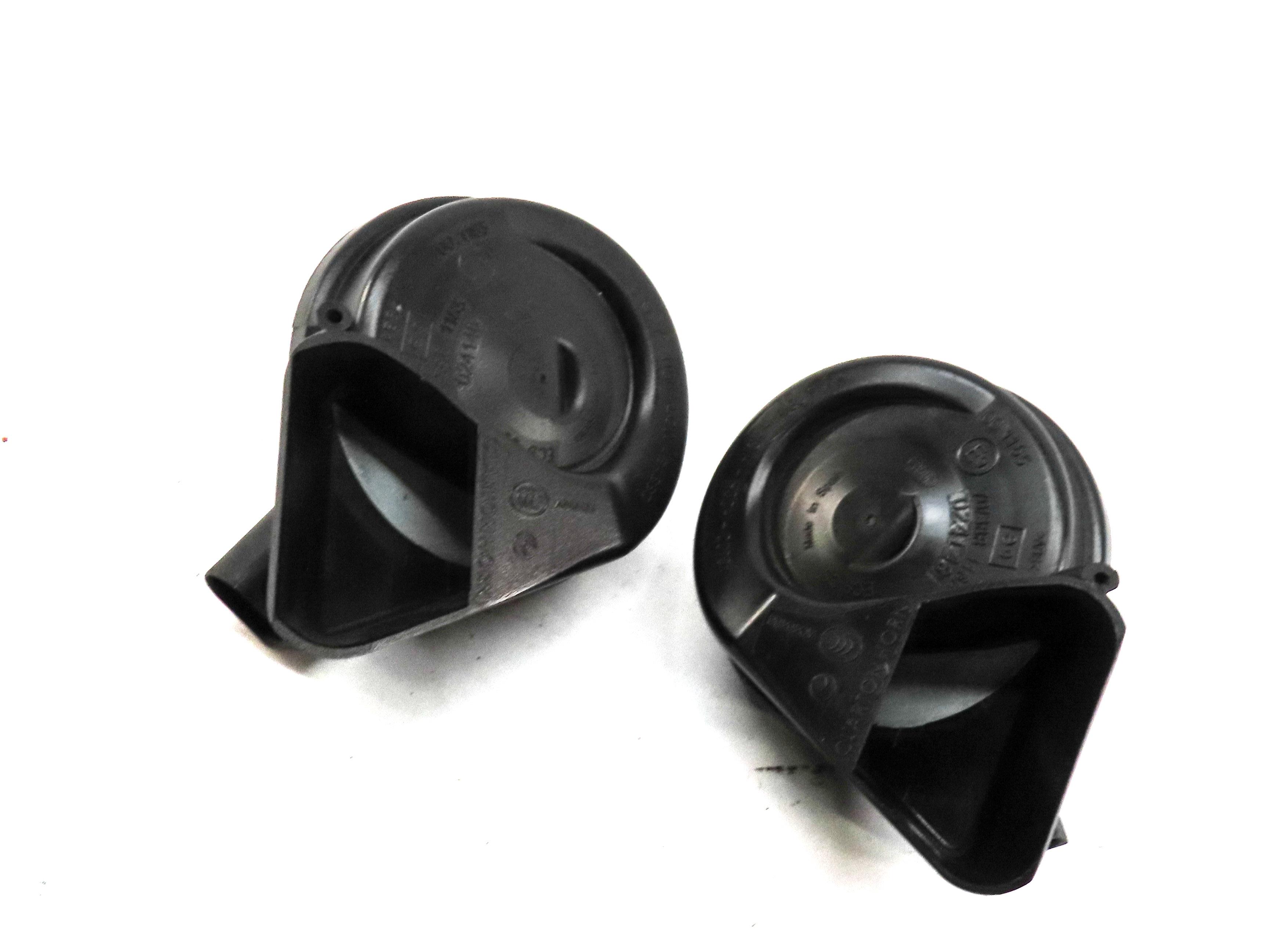 2012-2020 AUDI A6 S6 A7 S7 RS7 A8 S8 (C7 D4) HIGH & LOW TONE SAFETY HORN SET-2 — exact item pictured