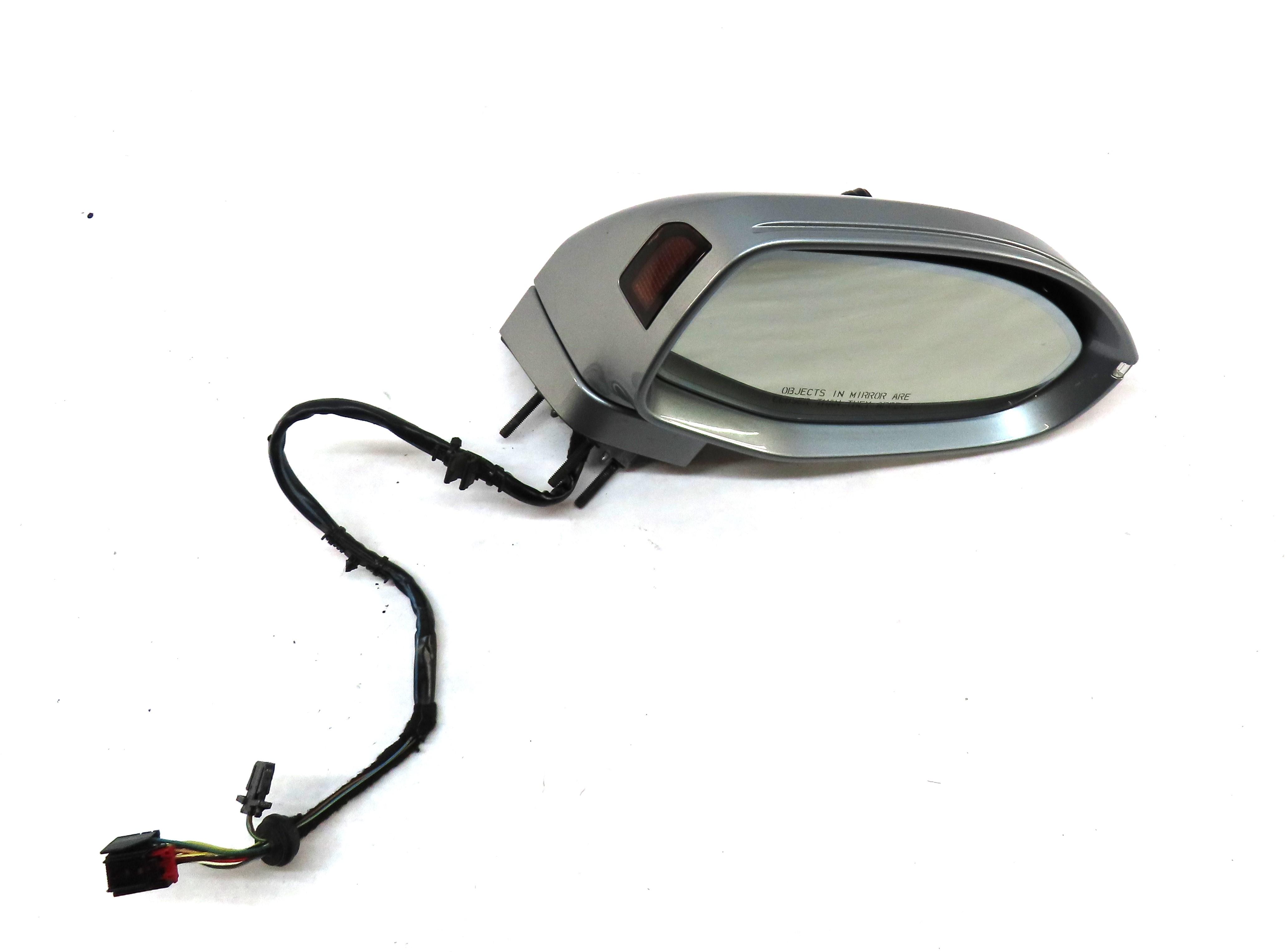 12-15 AUDI A7 (C7 4G8) RIGHT DOOR MIRROR P-FOLD HEAT AUTODIM BLIND SPOT (GRAY) — exact item pictured
