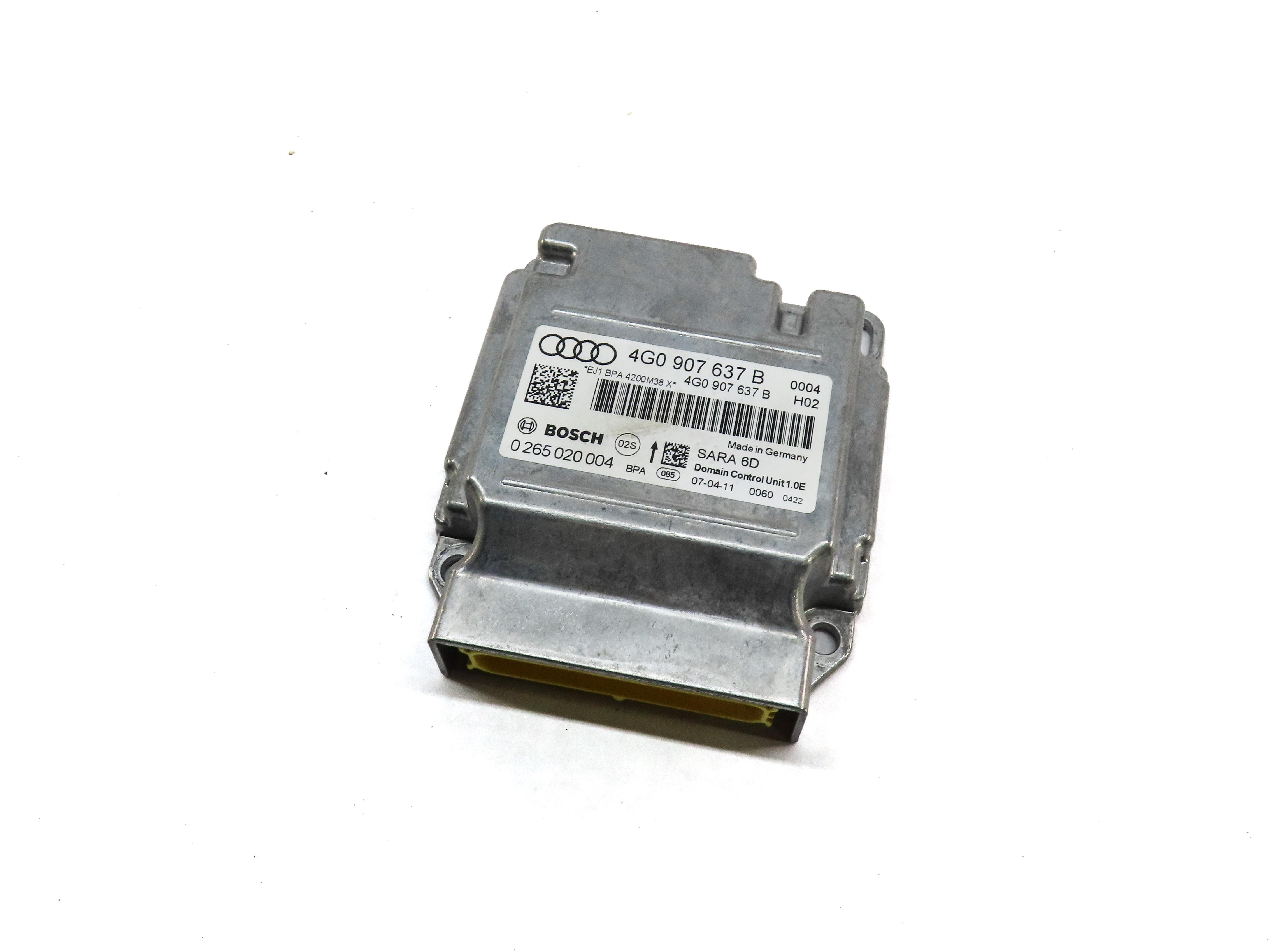 2012-2015 AUDI A6 A7 S6 S7 RS7 (C7 4G8) SRS BAG CONTROL MODULE — exact item pictured
