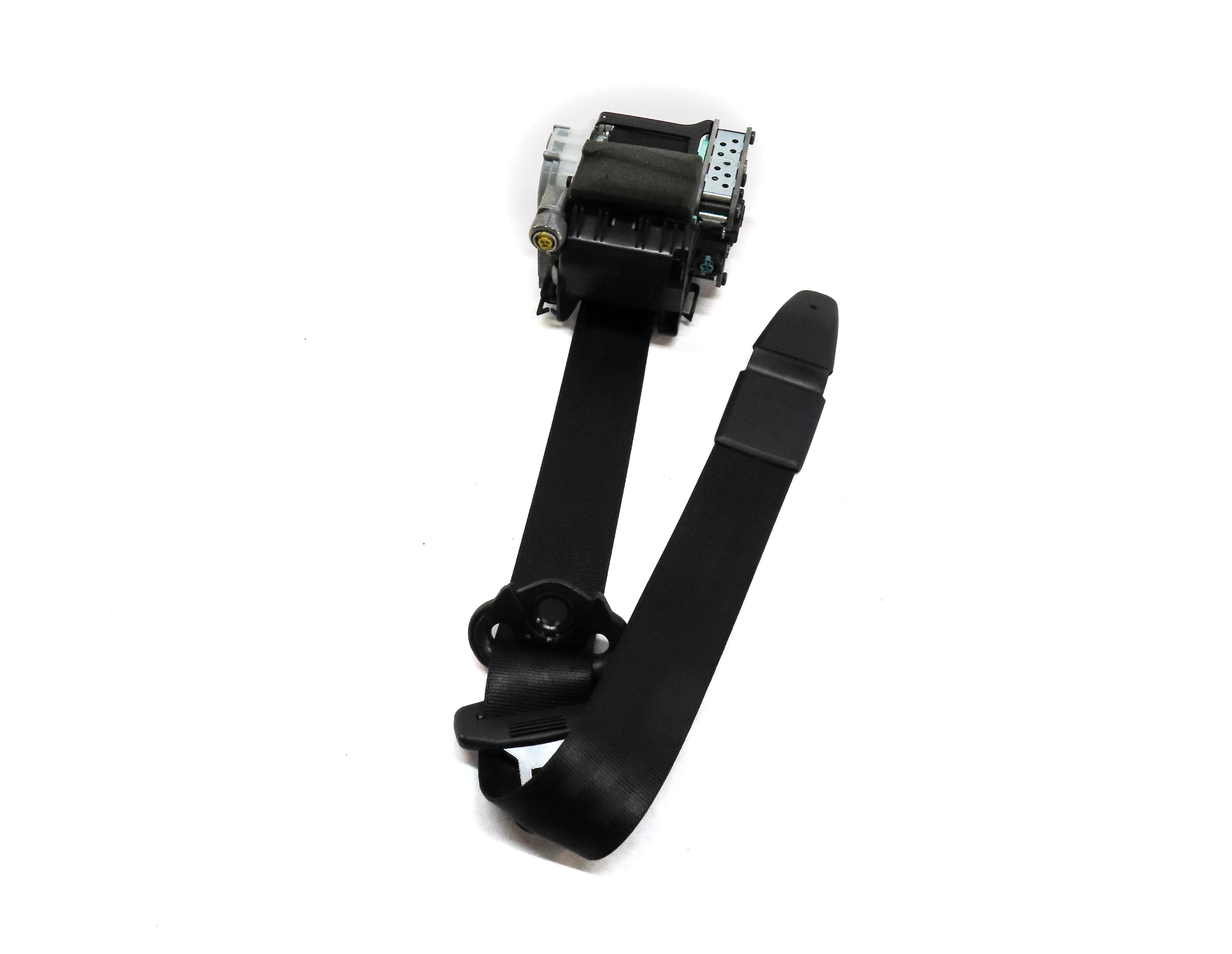 2009-2016 AUDI A4 S4 (B8 8K) RIGHT FRONT PASSENGER SEATBELT RETRACTOR (BLACK) — exact item pictured