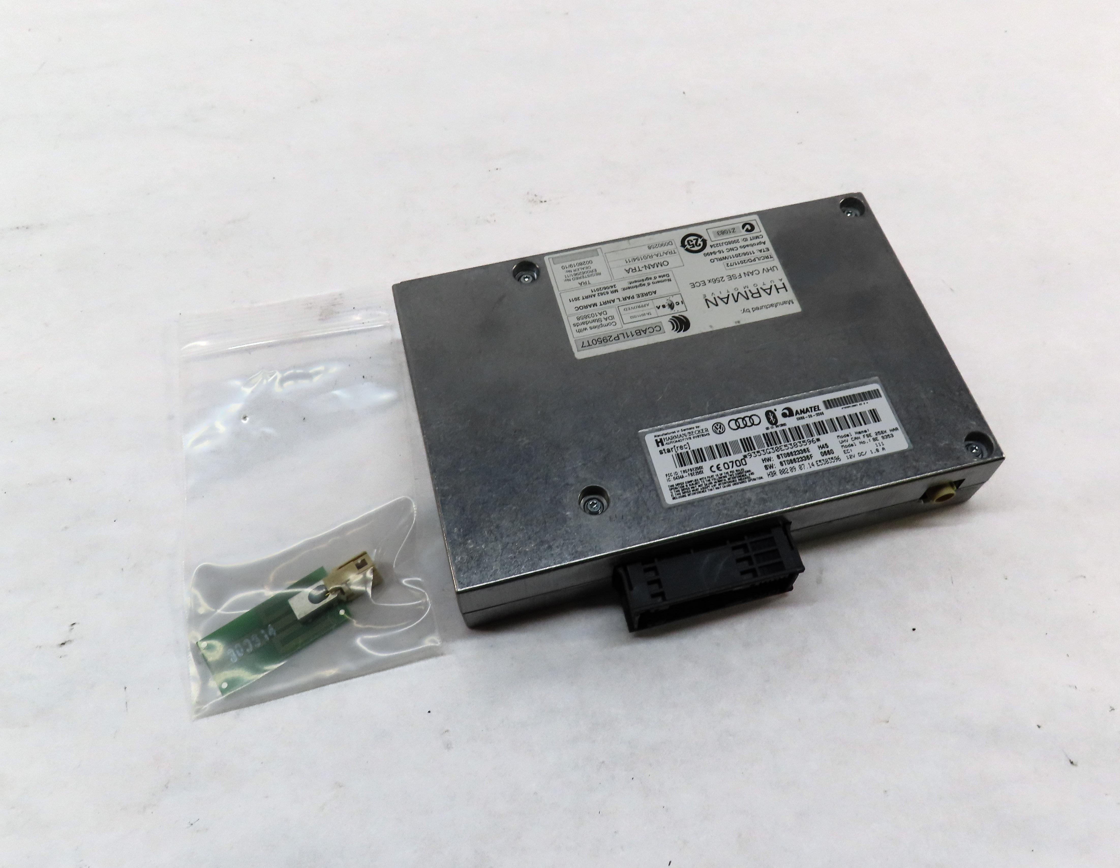2015 AUDI A4 B8 8K CELL PHONE BLUETOOTH TELEMATICS COMMUNICATION CONTROL MODULE — exact item pictured