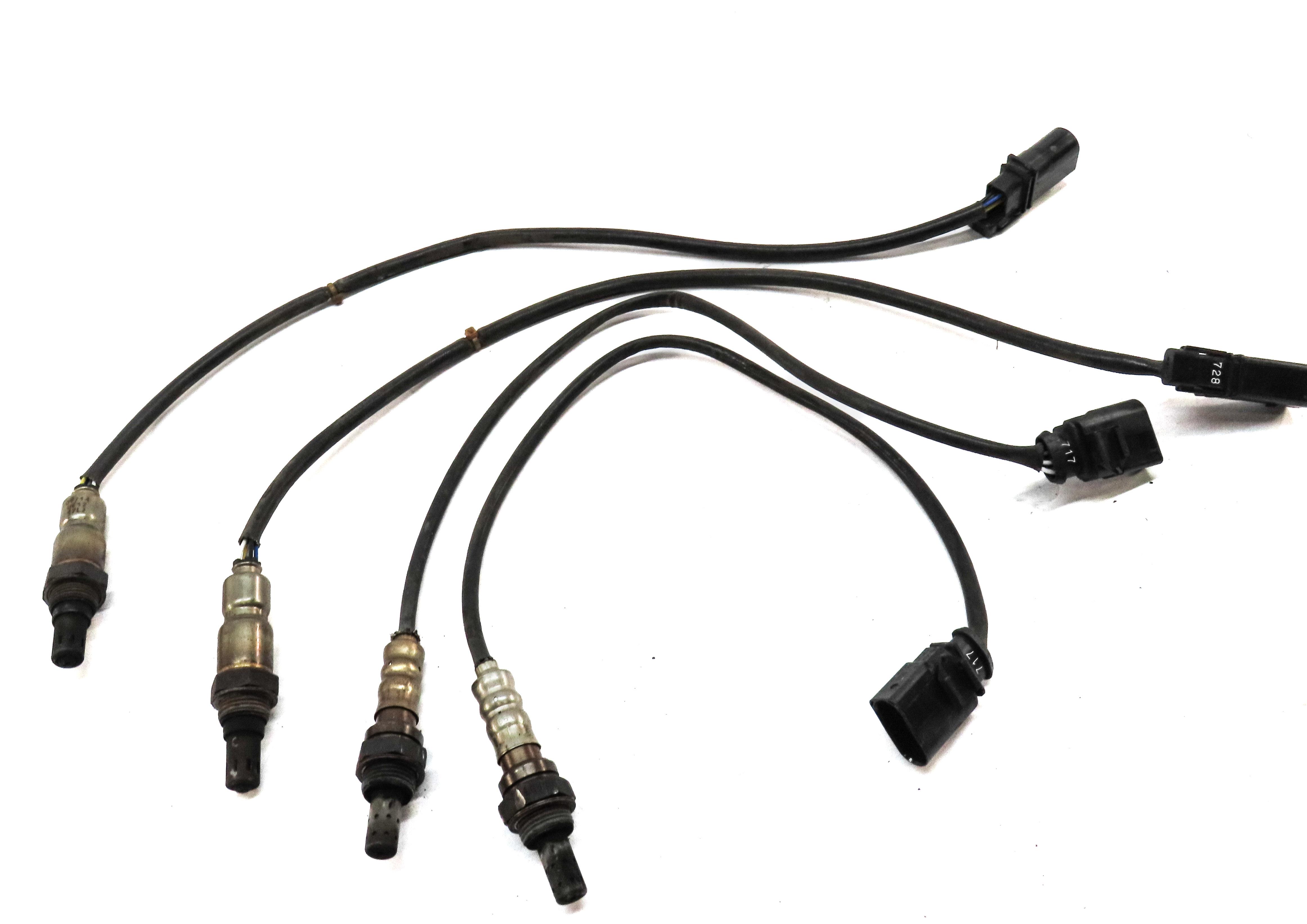 2015 AUDI S4 (B8 8K) 3.0L SUPER SUPERCHARGED CTUB ENGINE O2 OXYGEN SENSOR SET 4 — exact item pictured