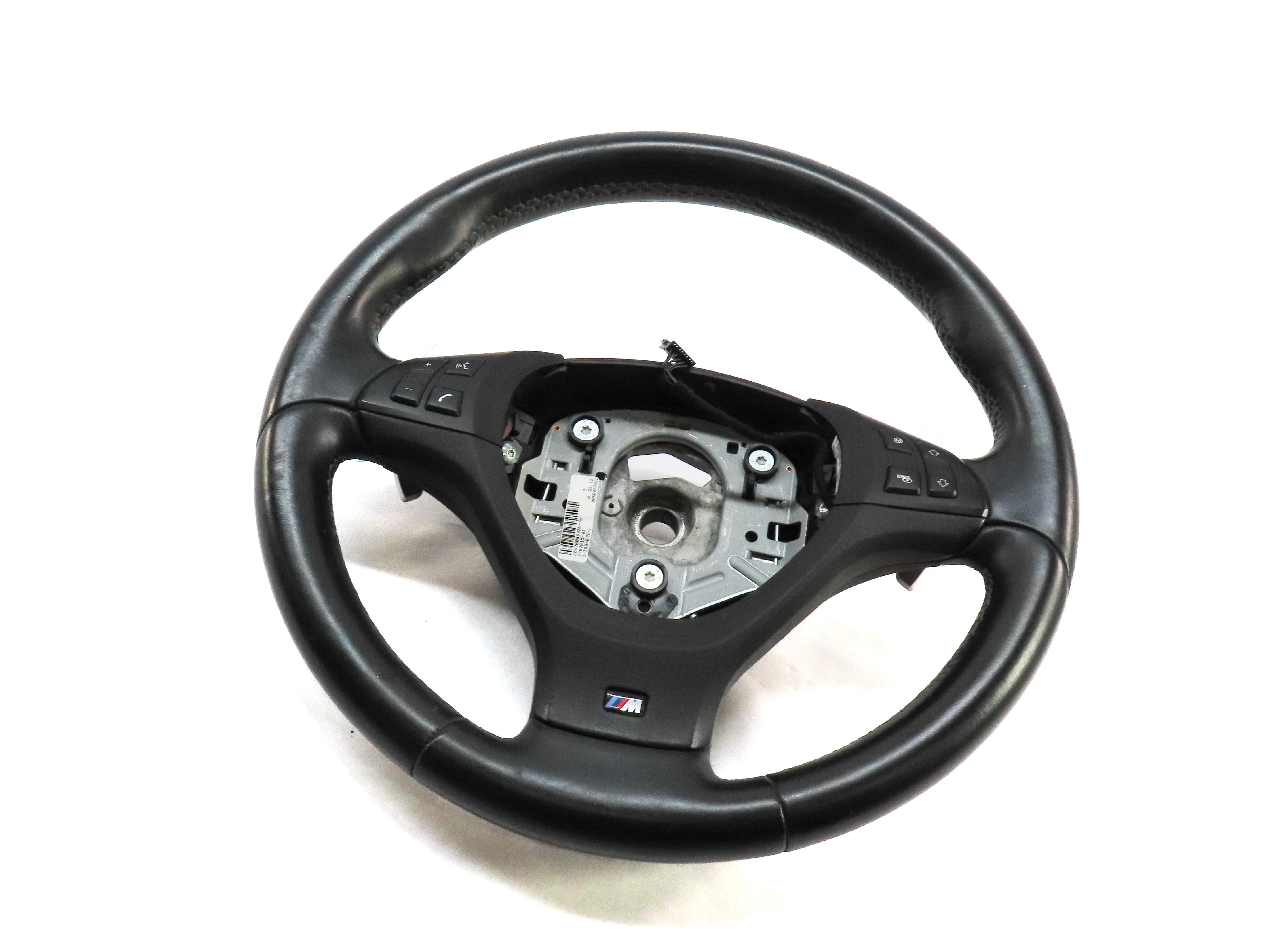 2013 BMW X6M ///M (E71) 3 SPOKE M SPORT STEERING WHEEL w/ BUTTONS & PADDLES — exact item pictured