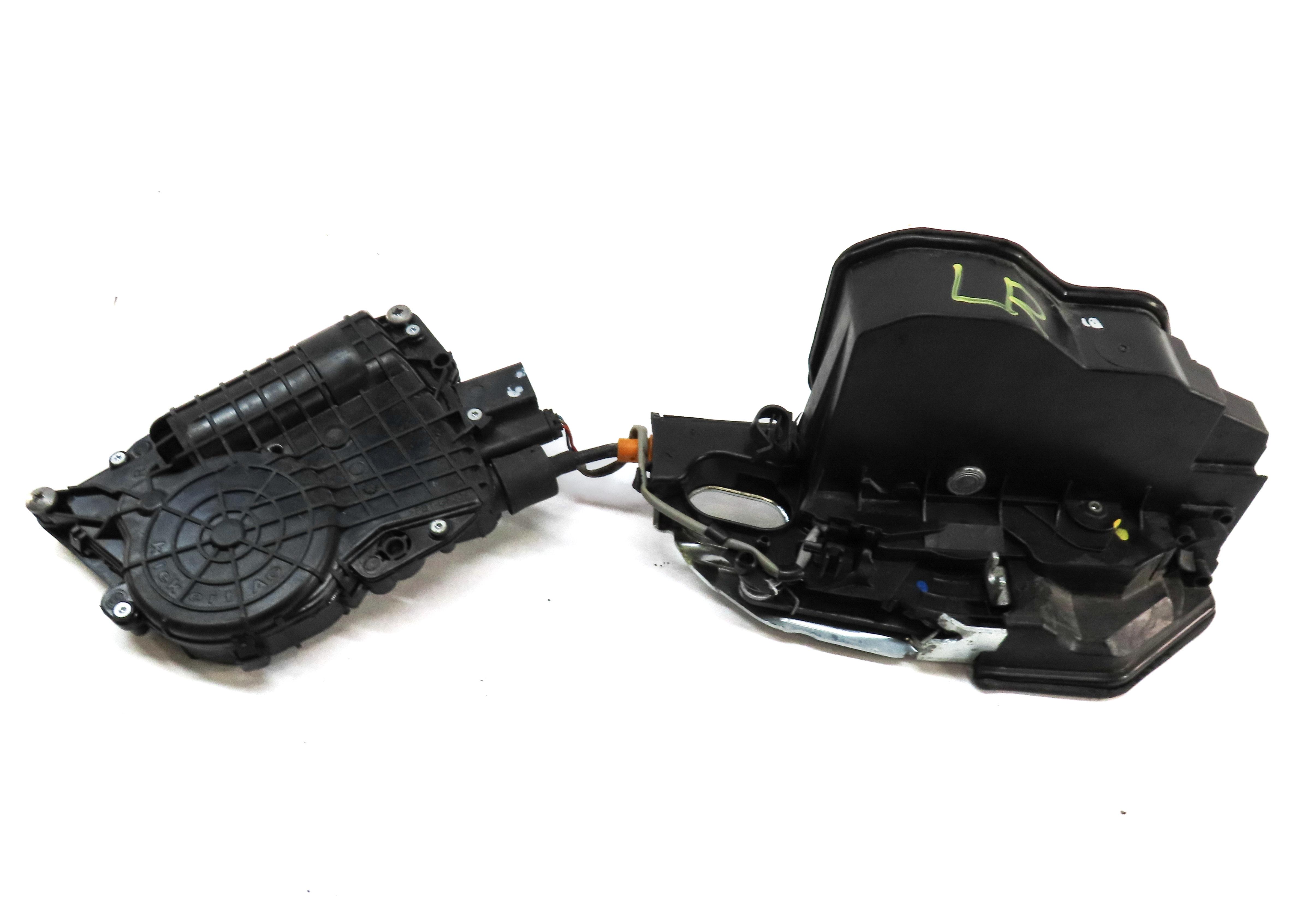 2013 BMW X6M ///M (E71) REAR LEFT DOOR LOCK LATCH w/ SOFT CLOSE MOTOR 7167587 — exact item pictured