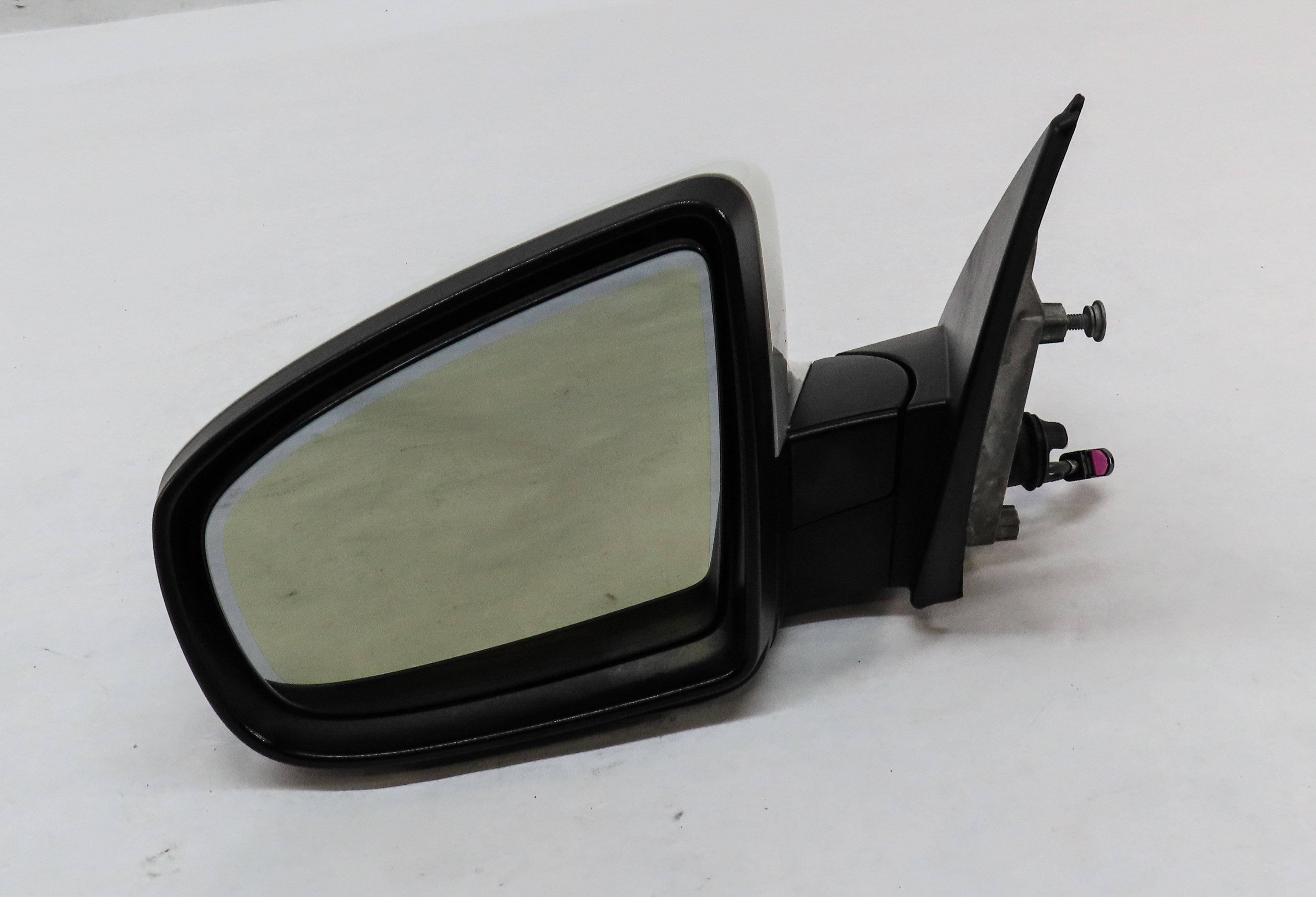 10-14 BMW X6 ///M (E71) LEFT DOOR MIRROR PFOLD AUTODIM CAMERA HEAT MEMORY WHITE — exact item pictured