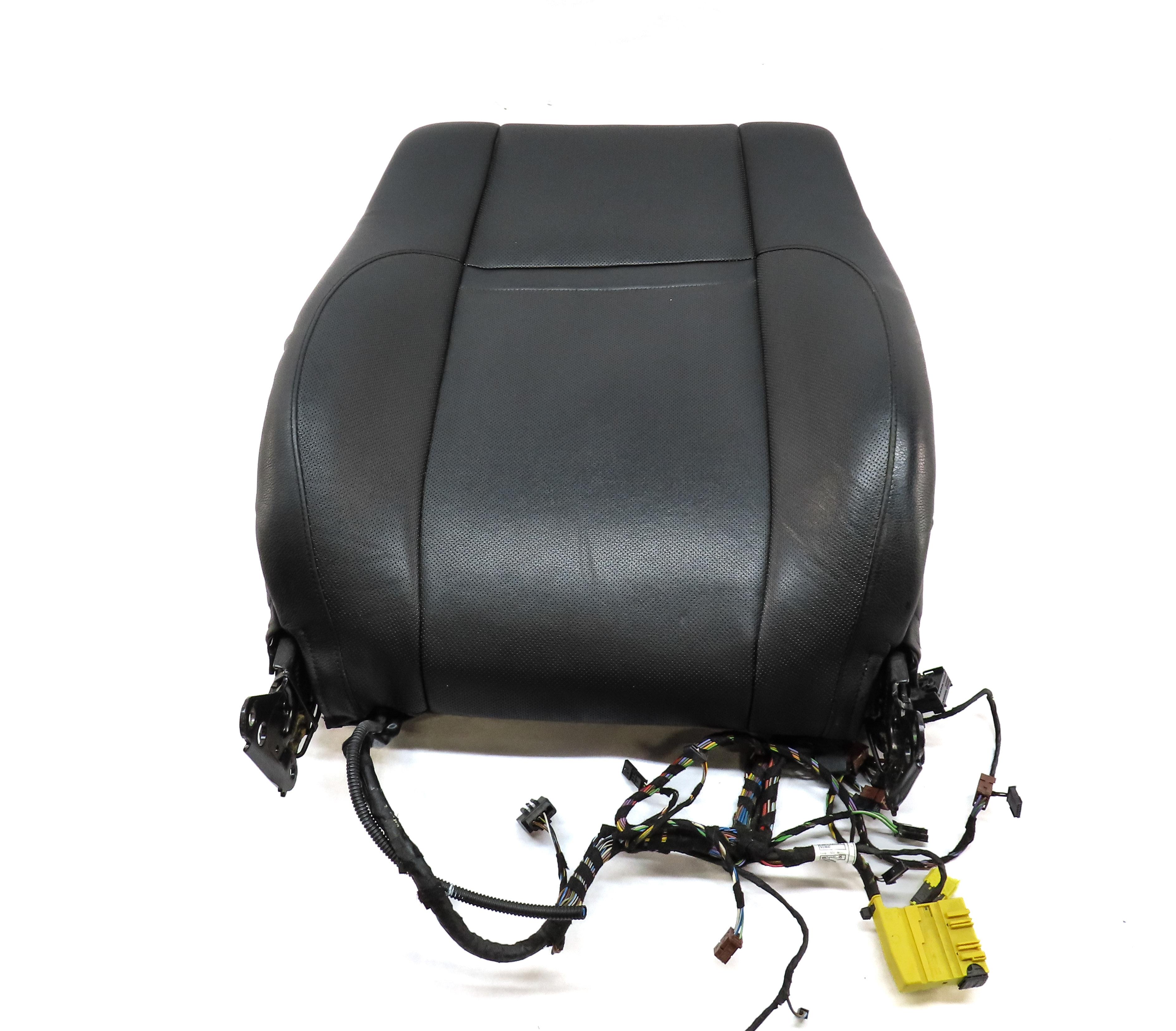 2013 BMW X6M ///M (E71) FRONT LEFT UPPER COMFORT HEATED VENT SEAT CUSHION BLACK — exact item pictured