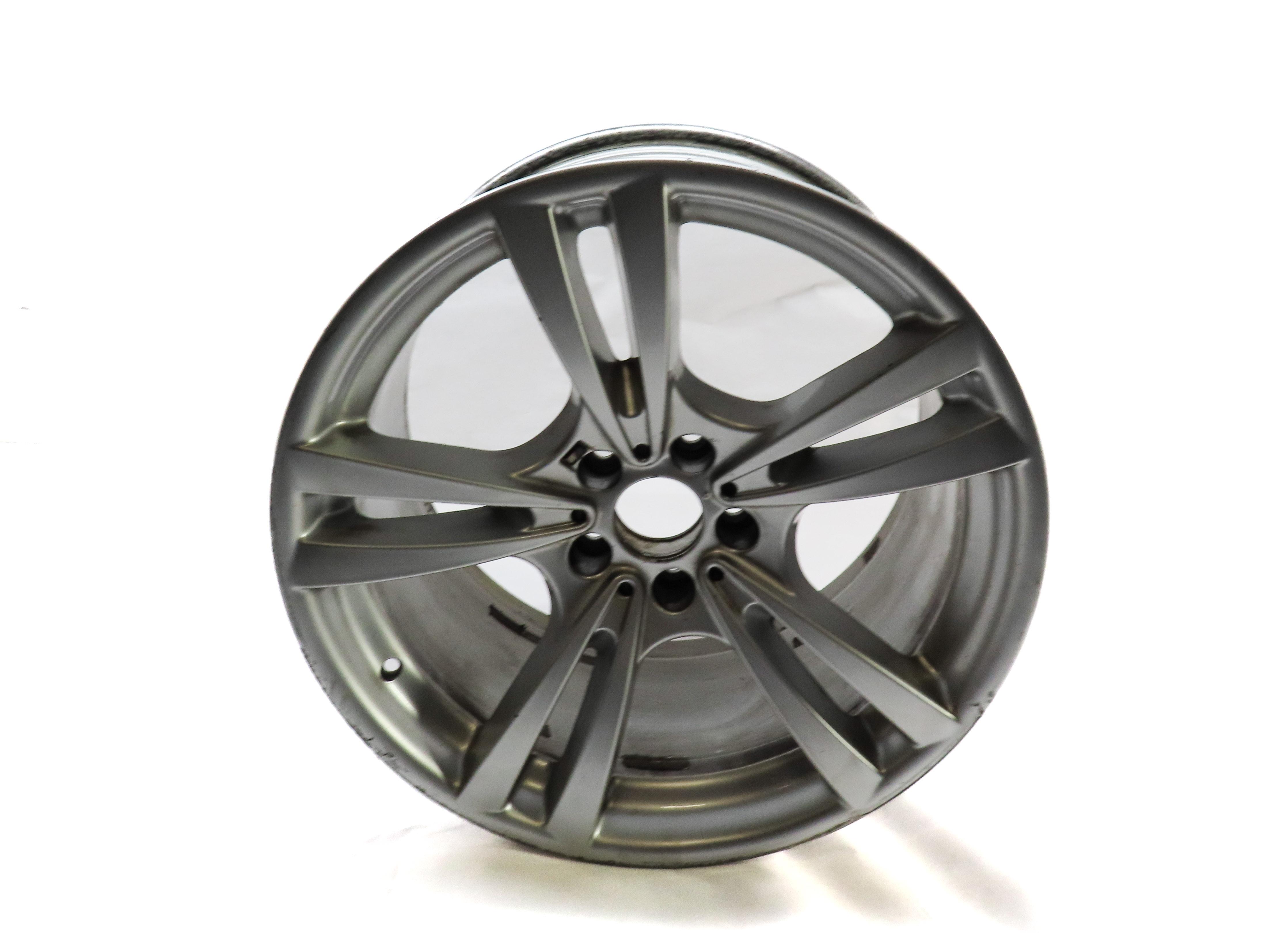 10-15 BMW X5 X6 ///M (E70 E71) 20x11 INCH ALLOY 5 DOUBLE SPOKE REAR WHEEL RIM — exact item pictured