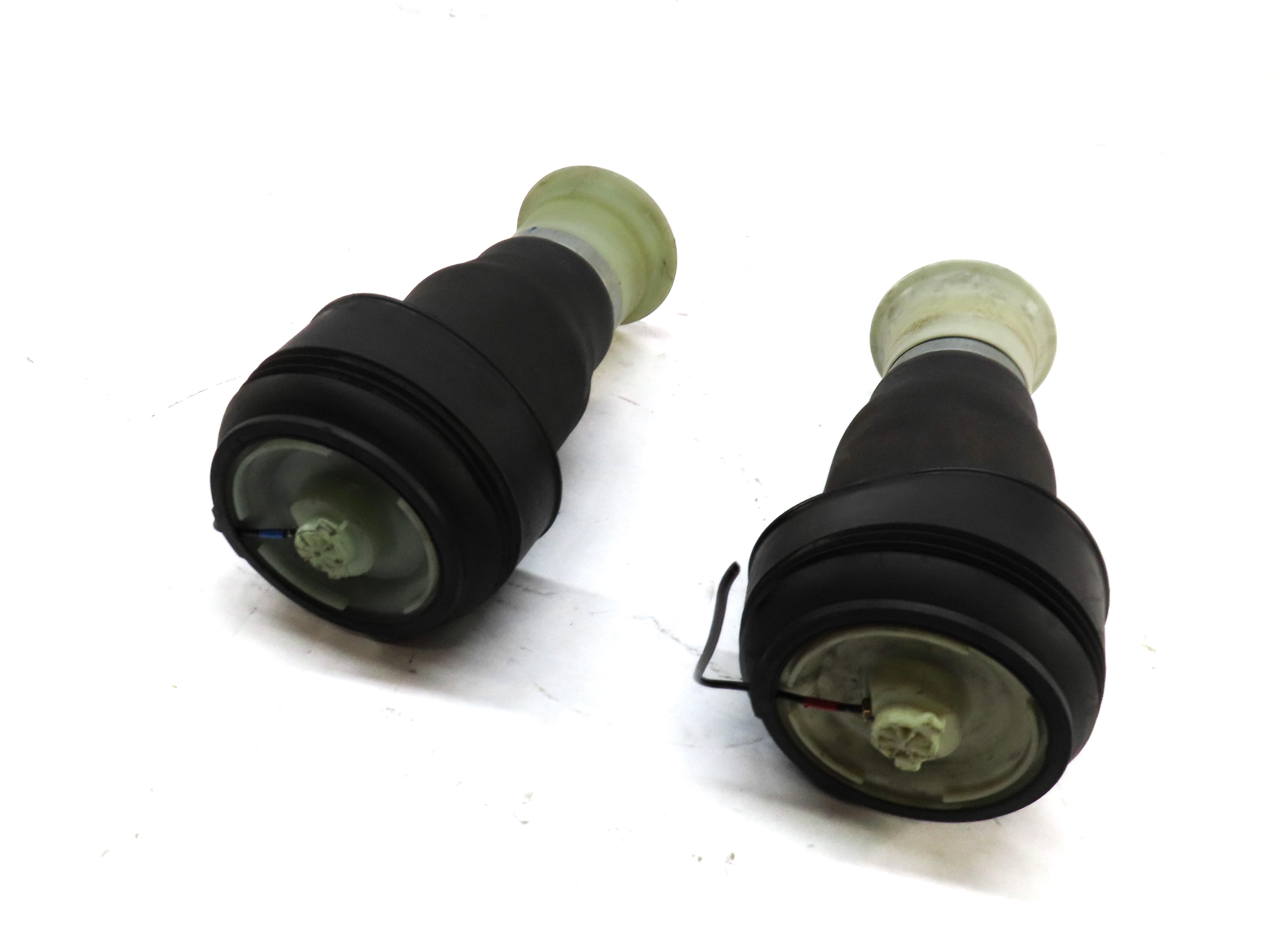 10-14 BMW X5M X6M ///M (E70 E71) REAR LEFT & RIGHT SUSPENSION AIR SPRING SET 2 — exact item pictured