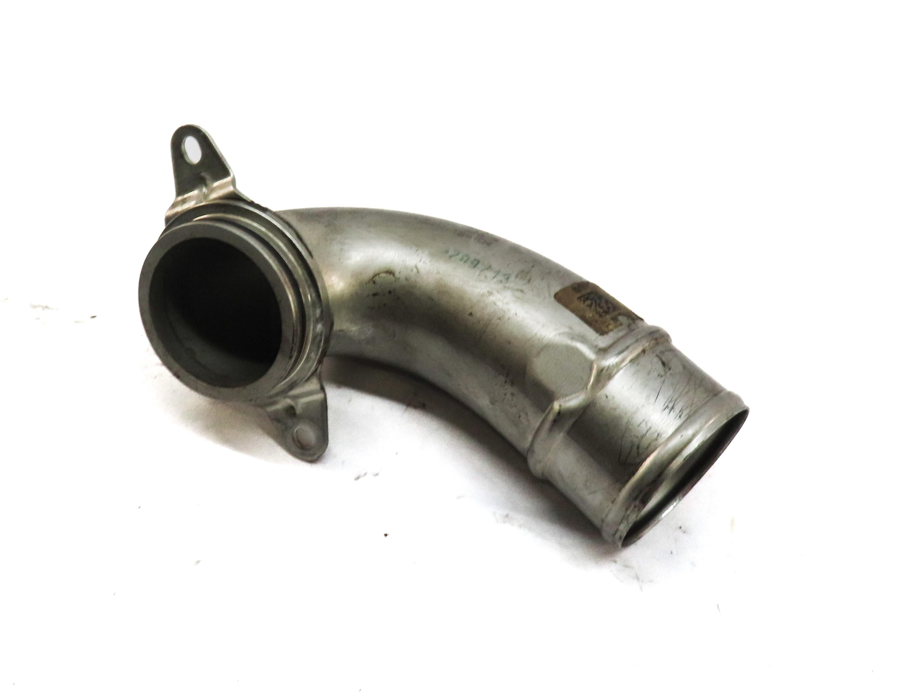 2013 AUDI S7 (C7) 4.0L CEUC ENGINE RIGHT AIR INTAKE INLET TURBO PIPE ALUMINUM — exact item pictured