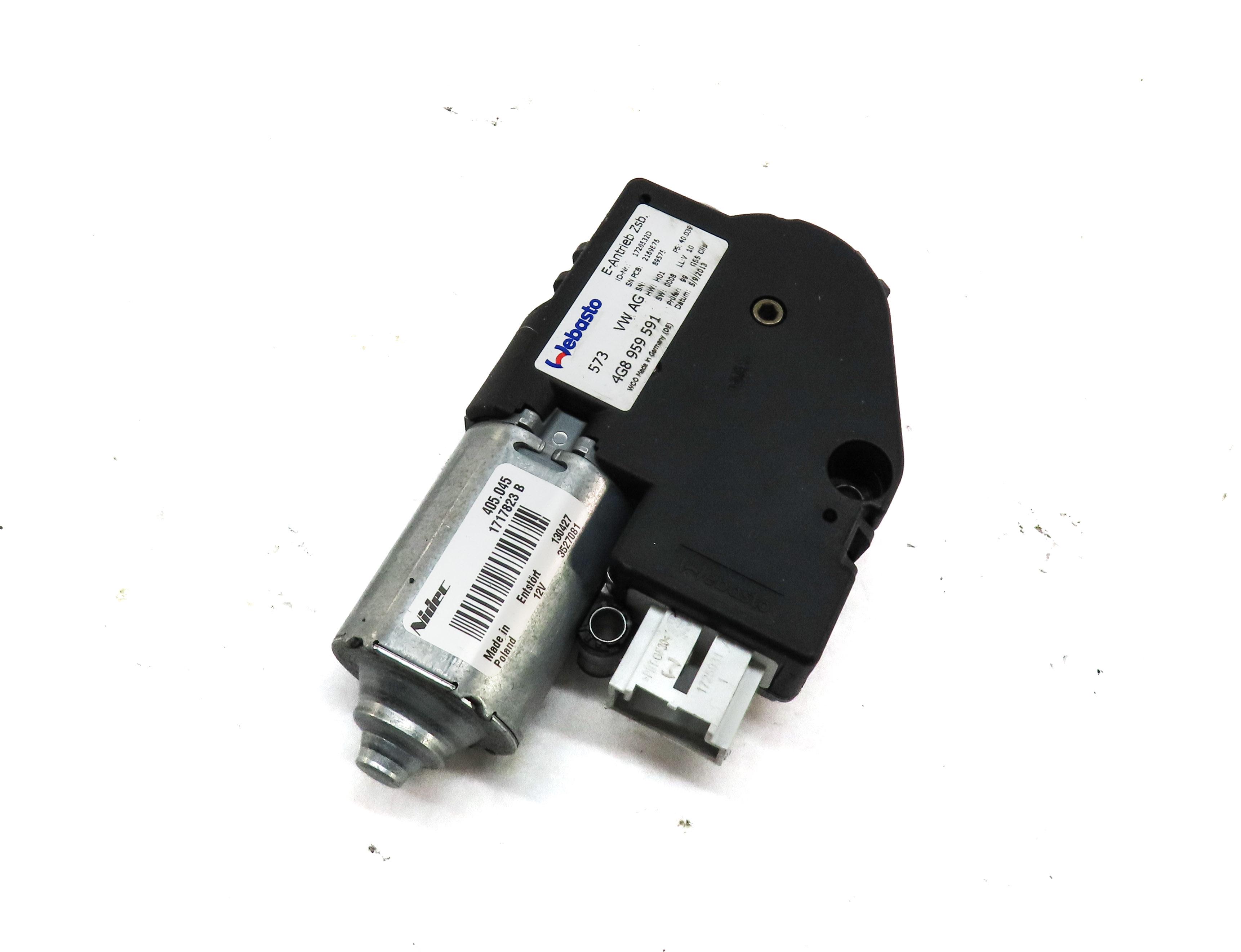 2012-2018 AUDI A6 A7 S6 S7 (C7 4G8) SUNROOF SUN ROOF WINDOW MOTOR — exact item pictured