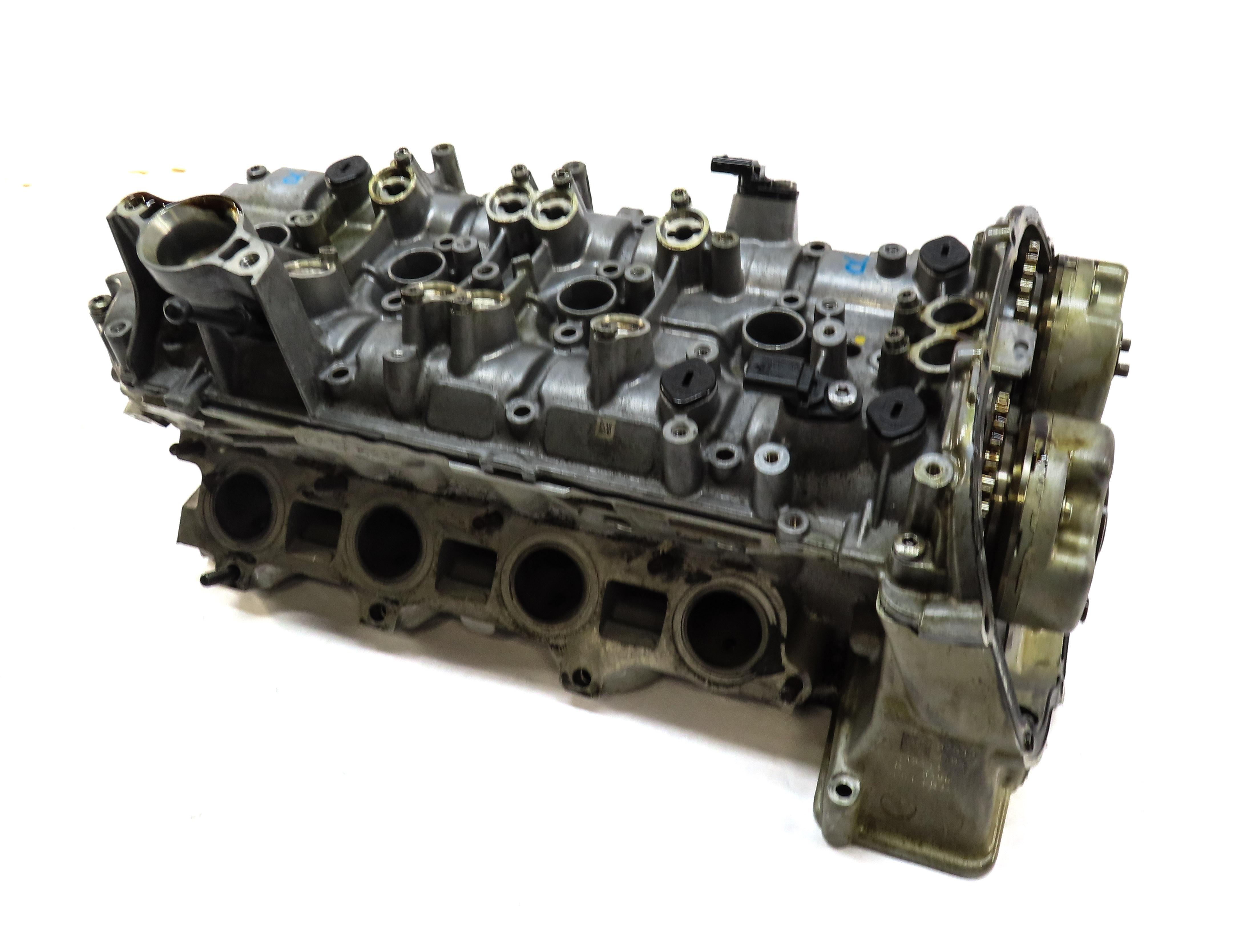 13-15 AUDI S6 S7 (C7) 4.0L RIGHT PASSENGER SIDE ENGINE CYLINDER HEAD ASSEMBLY — exact item pictured