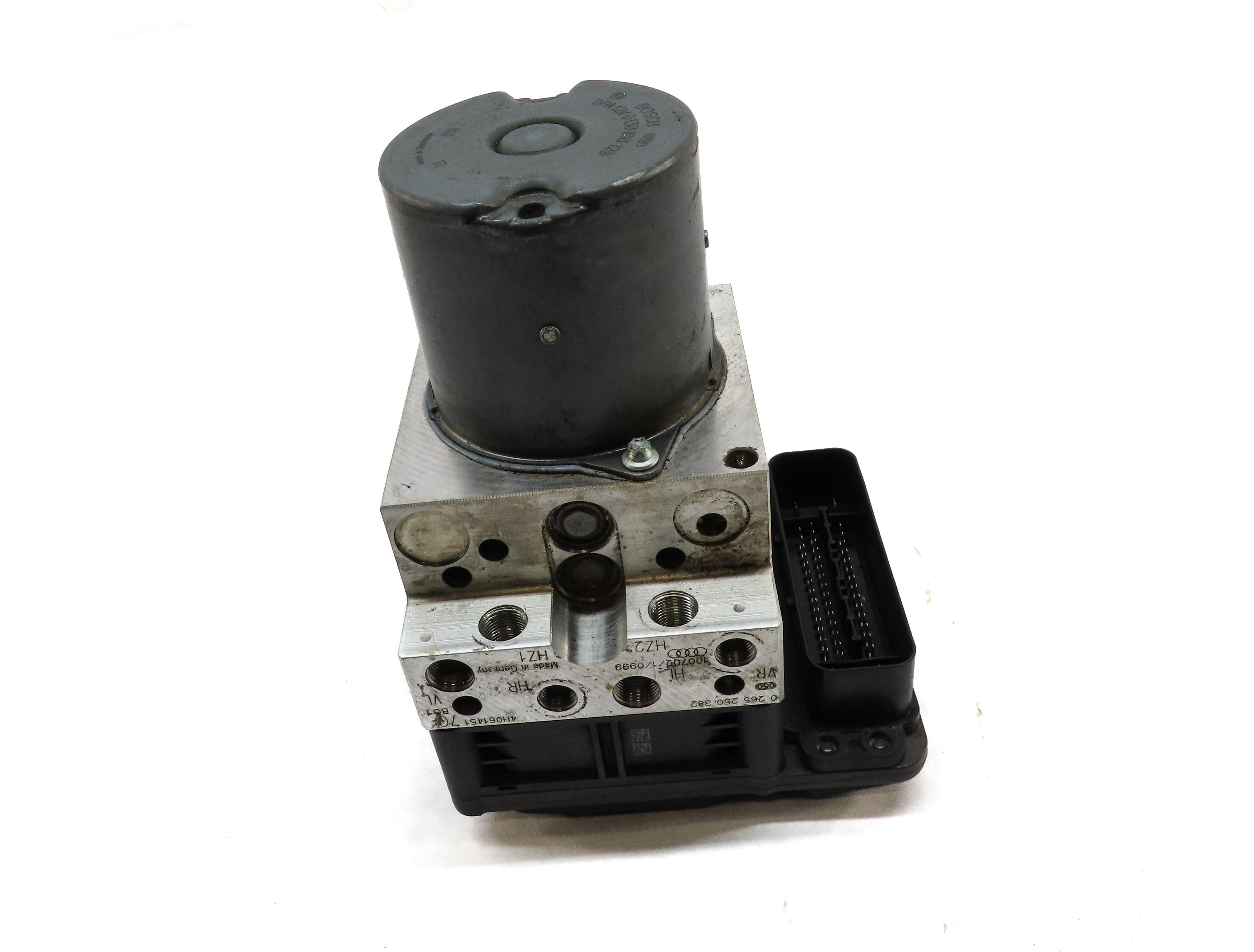 2011-2012 AUDI A8 (D4 4H) ABS ANTI LOCK BRAKE PUMP w/ MODULE (ADAPTIVE CRUISE) — exact item pictured