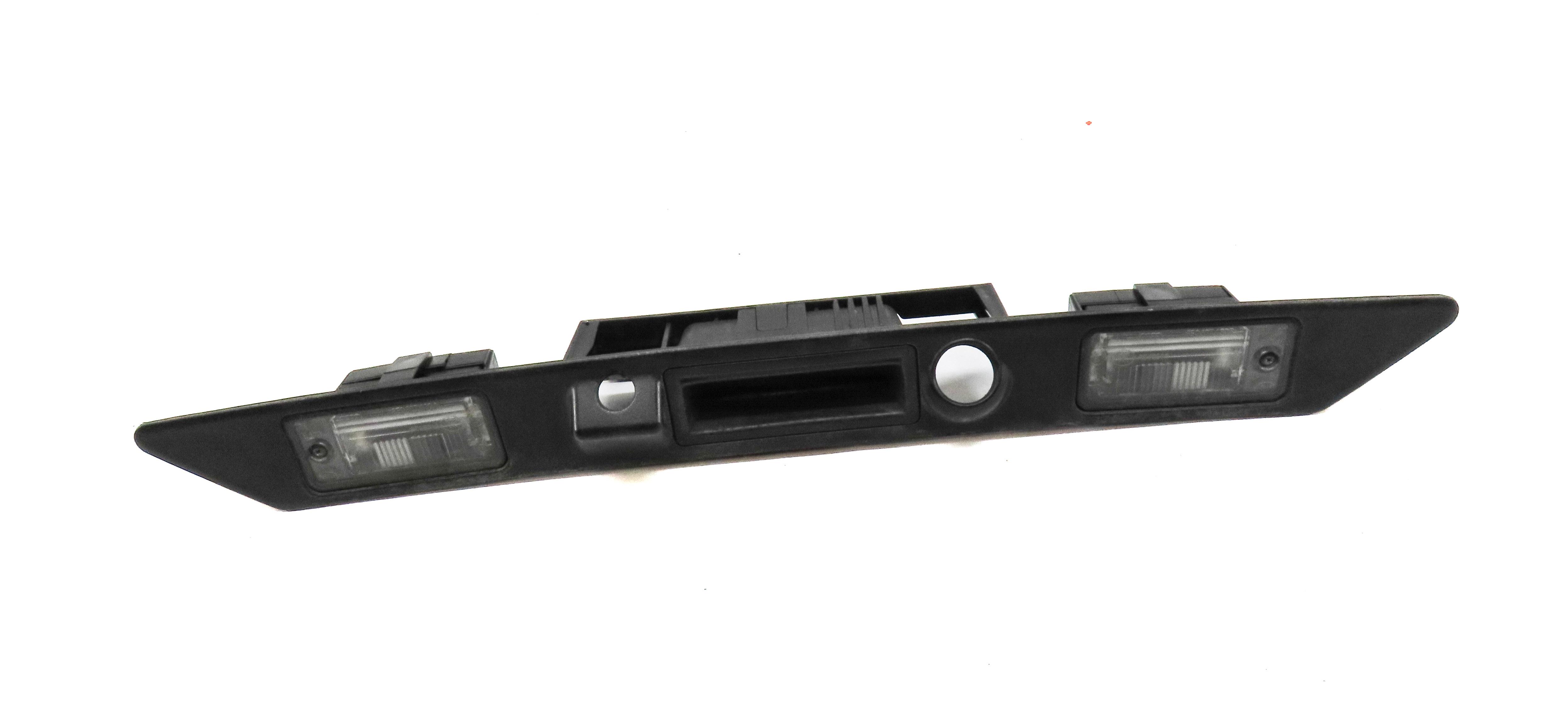 2011 AUDI A8 (D4 4H) REAR TRUNK HANDLE & LICENSE PLATE LIGHTS ASSEMBLY — exact item pictured