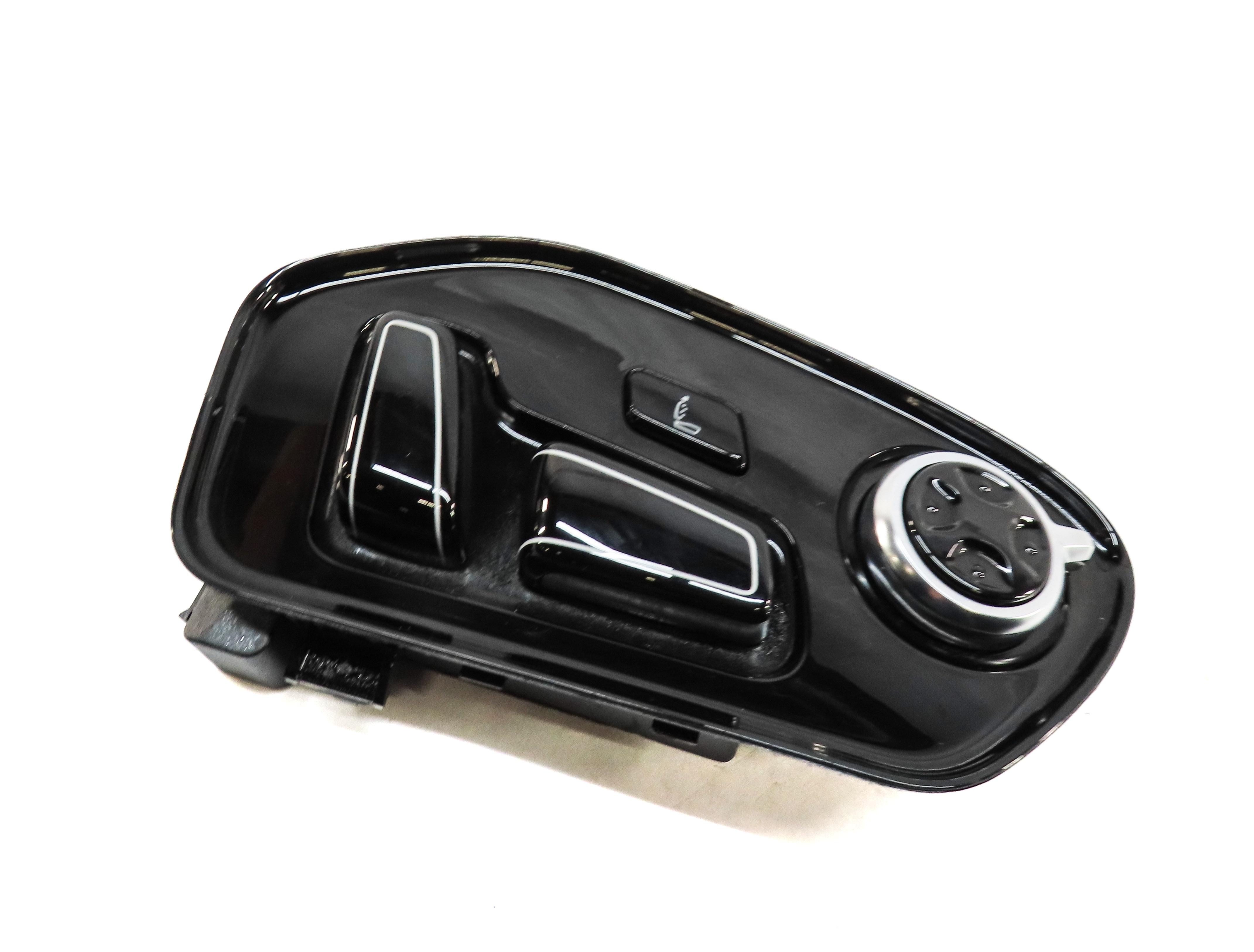 2011 AUDI A8 (D4 4H) FRONT RIGHT PASSENGER SEAT MASSAGE & ADJUST SWITCH (BLACK) — exact item pictured