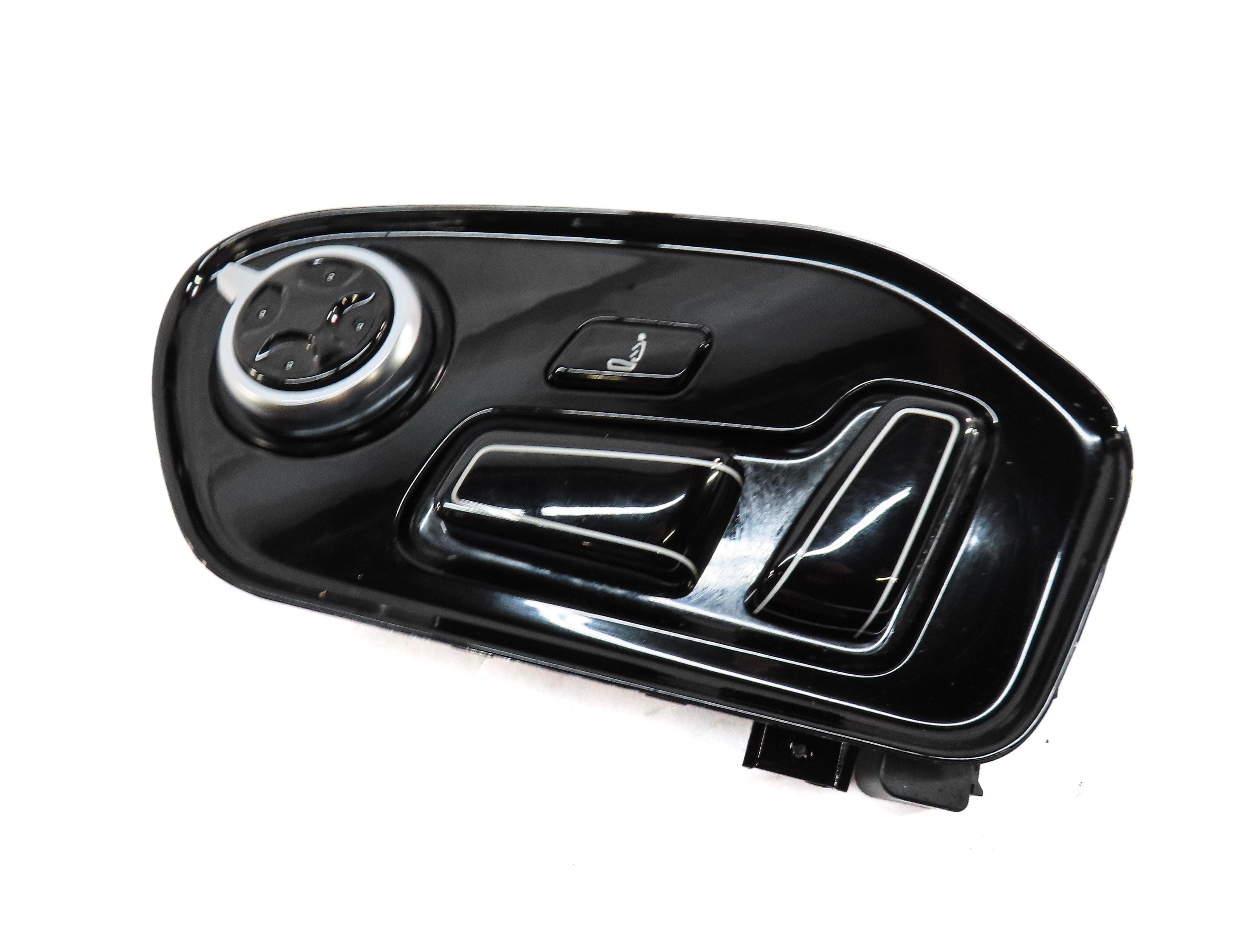 2011 AUDI A8 (D4 4H) FRONT LEFT DRIVER SEAT ADJUST SWITCH w/ MASSAGE (BLACK) — exact item pictured