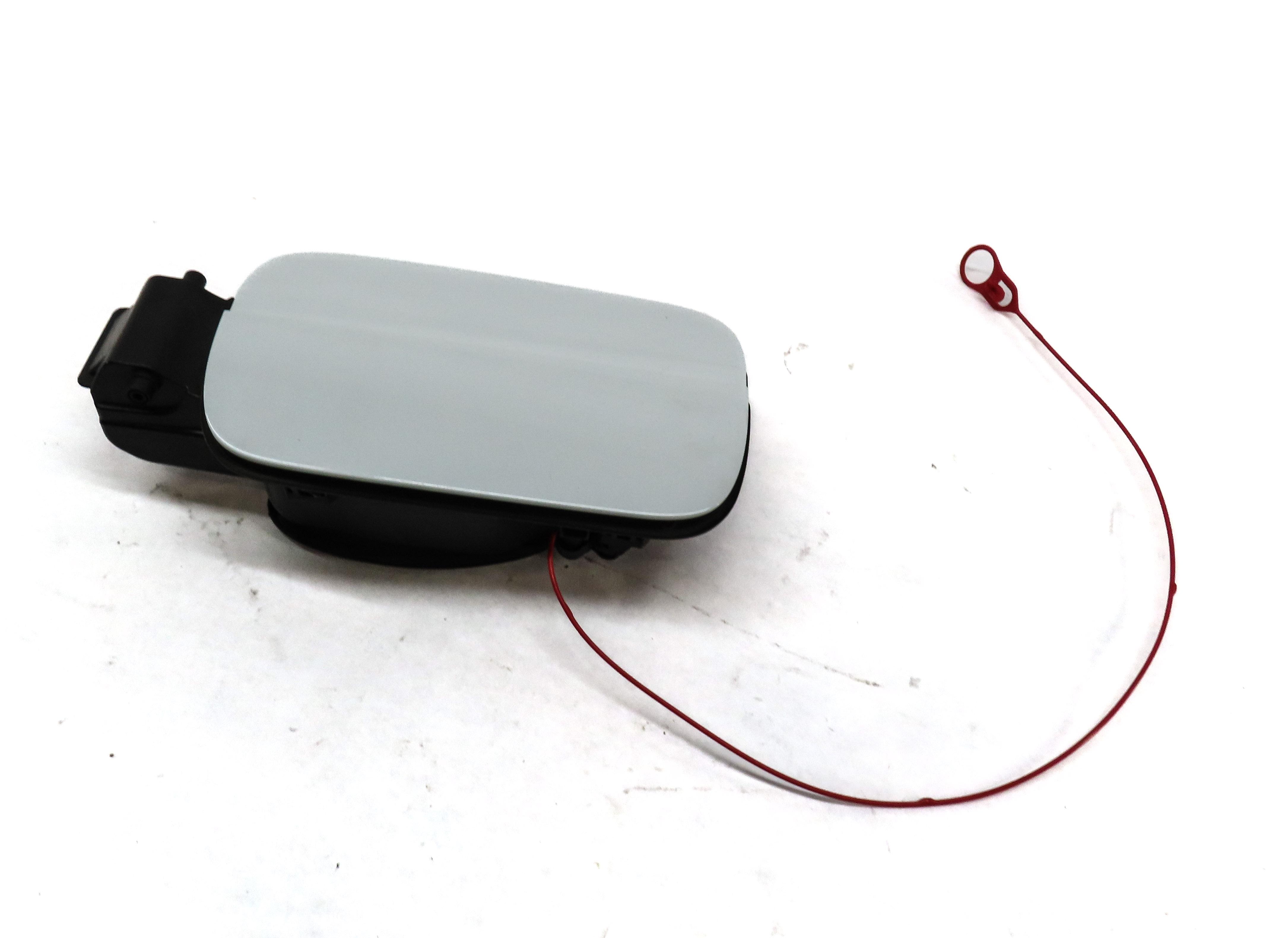 17-23 AUDI A4 S4 ALLROAD (B9 8W) FUEL TANK DOOR LID COVER TRIM & HOUSING (WHITE) — exact item pictured