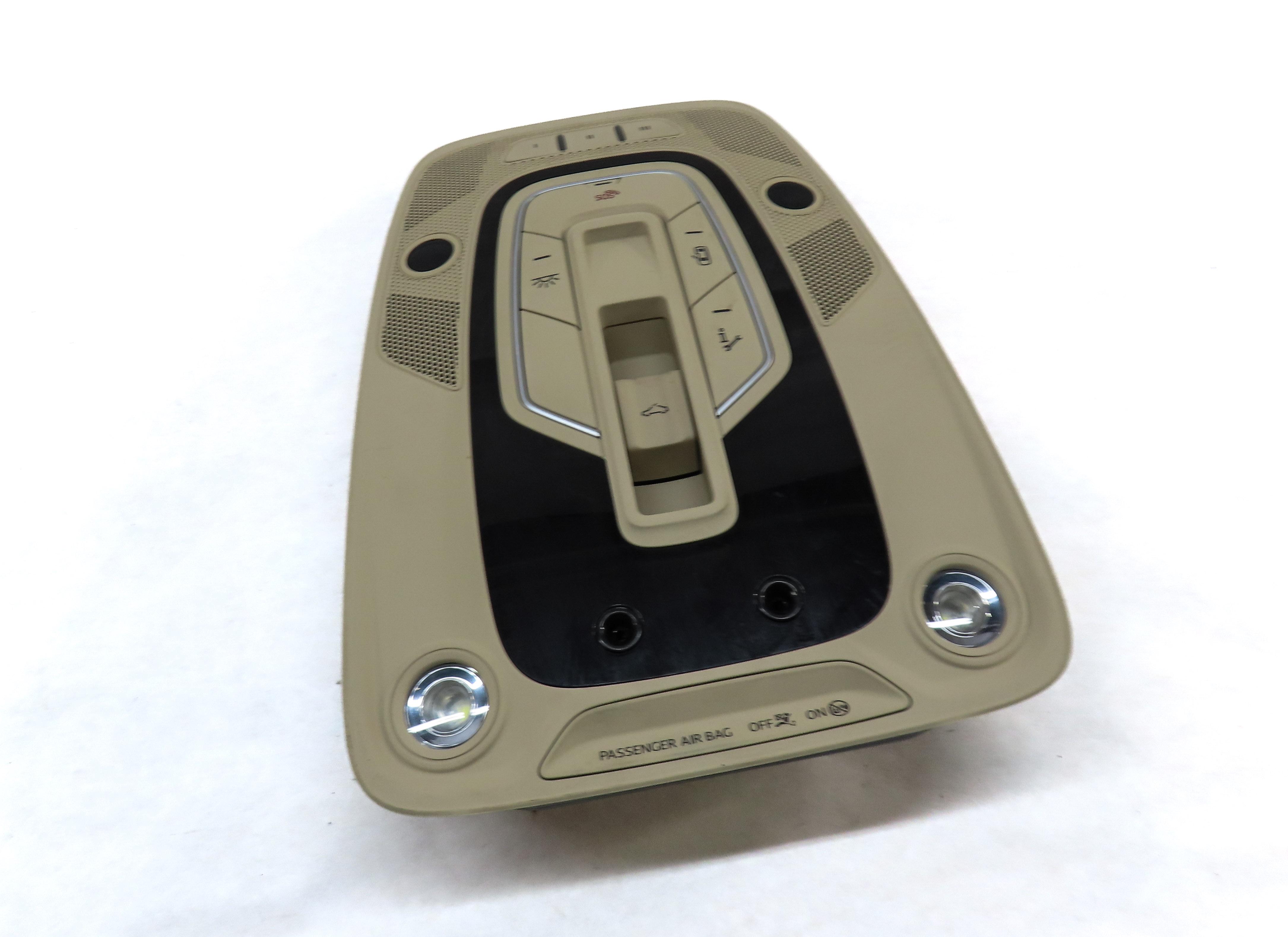 2017-2018 AUDI A4 (B9 8W) FRONT DOMELIGHT MAP READING LIGHT LAMP (BEIGE) — exact item pictured