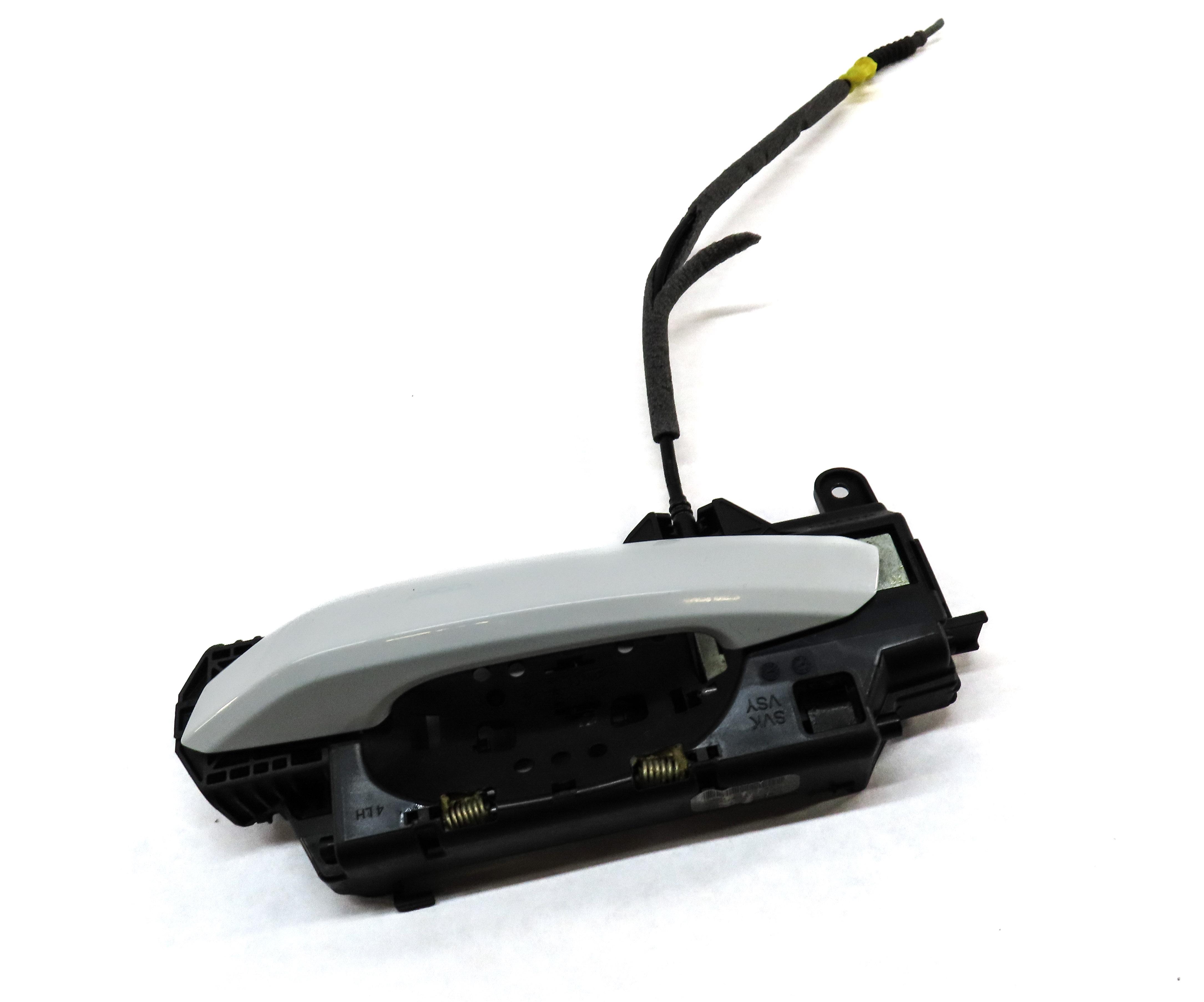 2017-2021 AUDI ALLROAD A4 A5 S5 (B9 8W F5) LEFT REAR DOOR HANDLE (WHITE) — exact item pictured