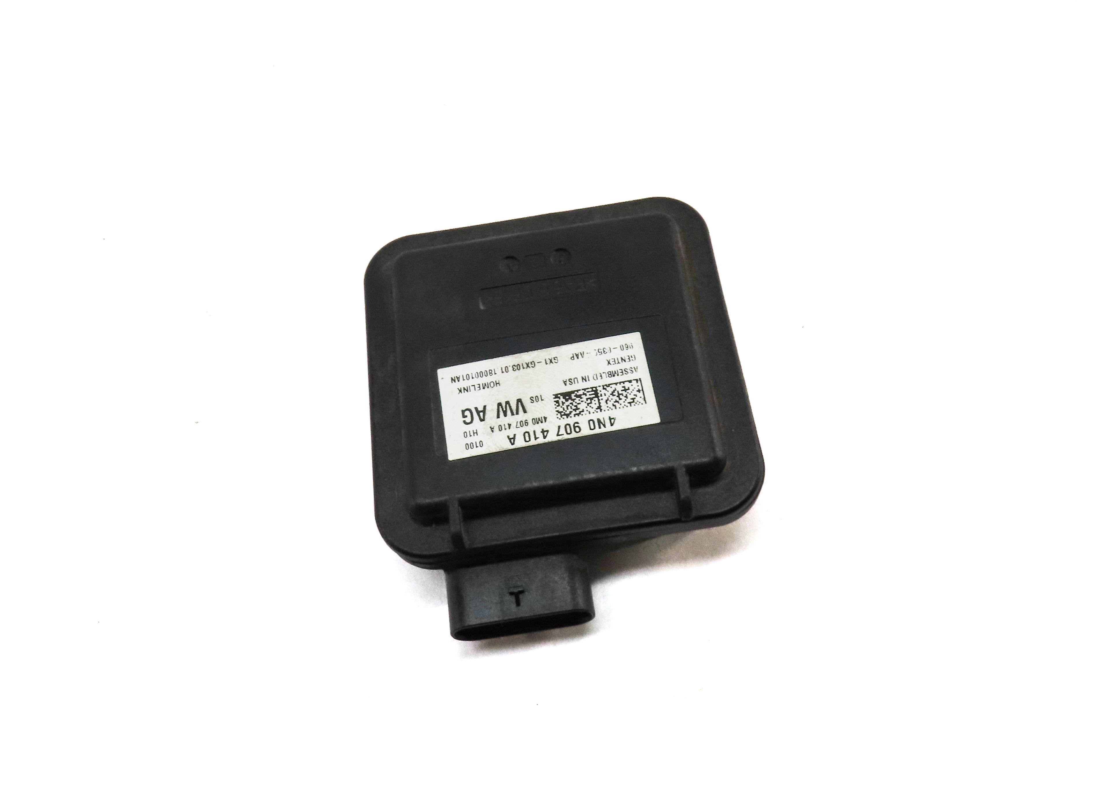 2018 AUDI A4 (B9 8W) HOMELINK GARAGE DOOR OPENER CONTROL MODULE 4N0907410A — exact item pictured