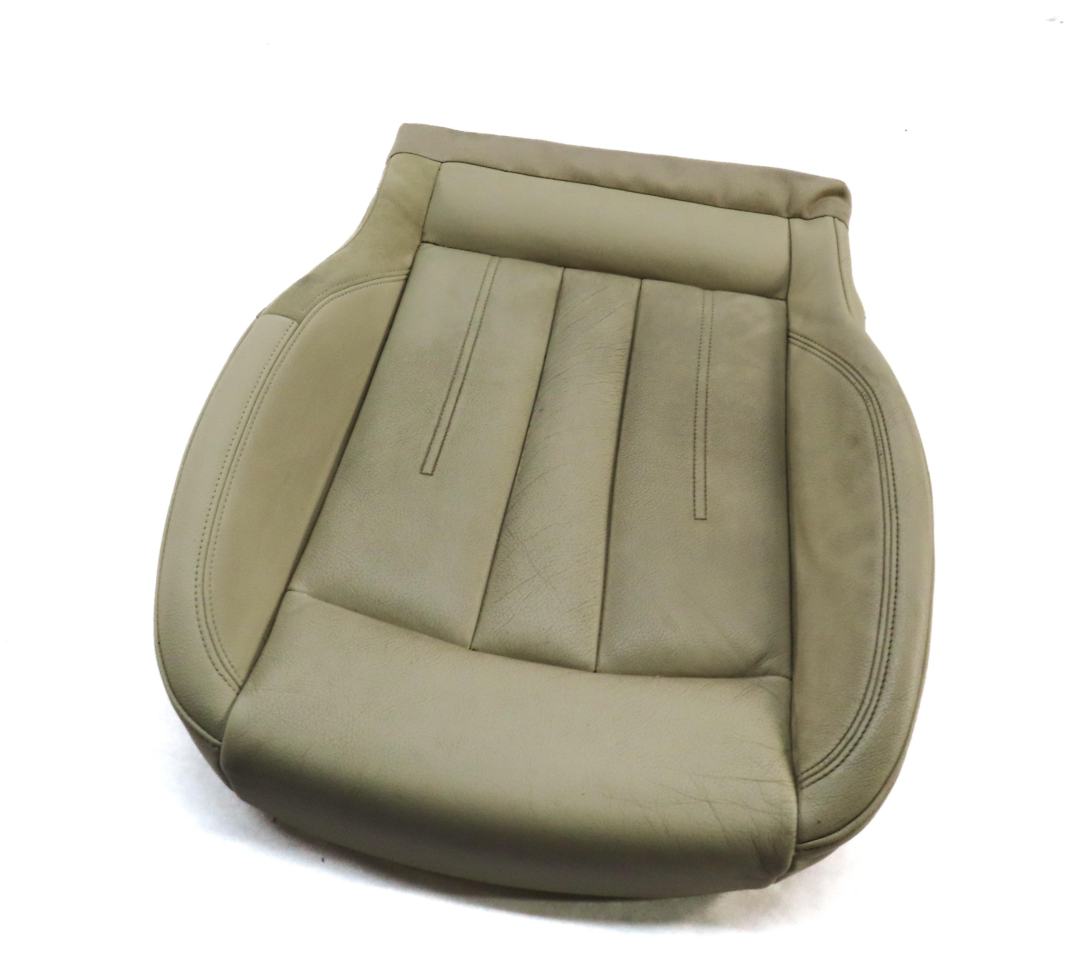 2018 AUDI A4 (B9 8W) FRONT LEFT DRIVER LOWER HEATED VENTED SEAT CUSHION (BEIGE) — exact item pictured