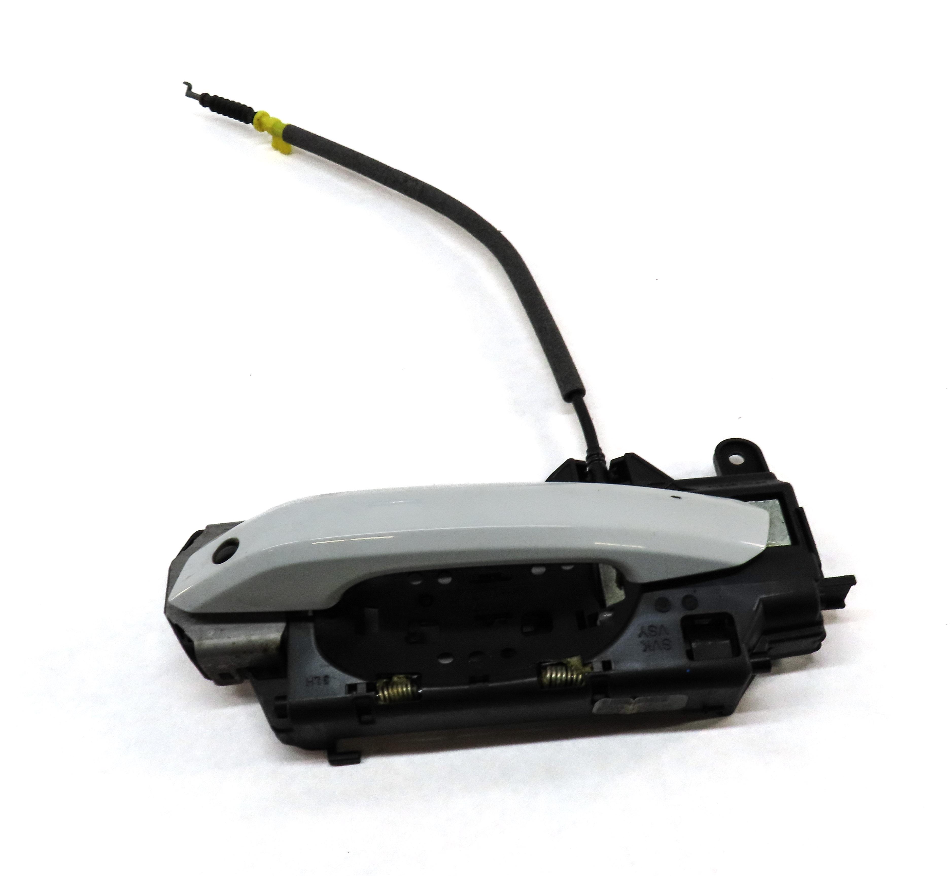2017-2021 AUDI ALLROAD A4 A5 S5 (B9 8W F5) LEFT FRONT DRIVER DOOR HANDLE (WHITE) — exact item pictured