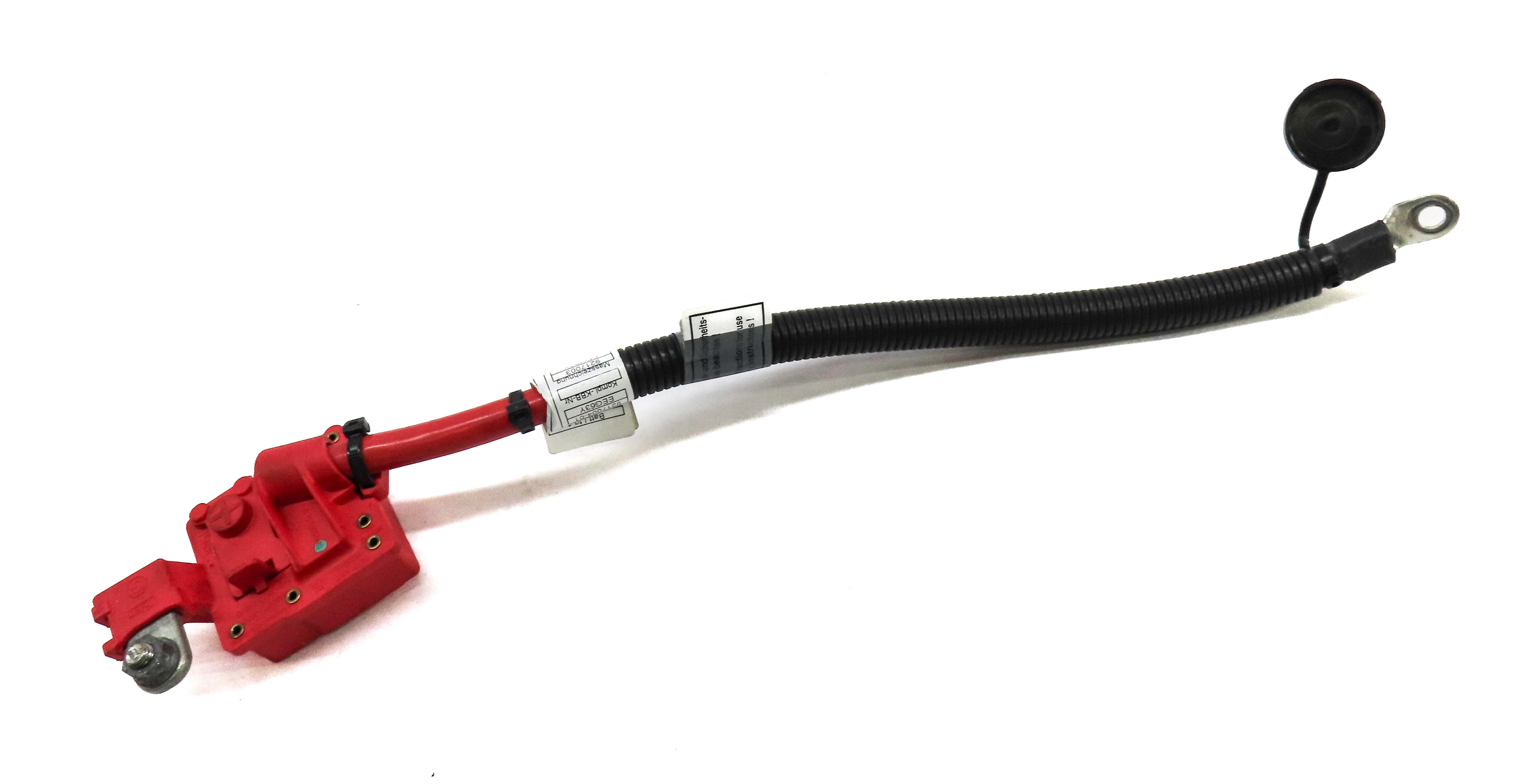 2012 BMW X5 (E70) POSITIVE BATTERY CABLE w/ TERMINAL & BLOWOUT FUSE 9217004 — exact item pictured