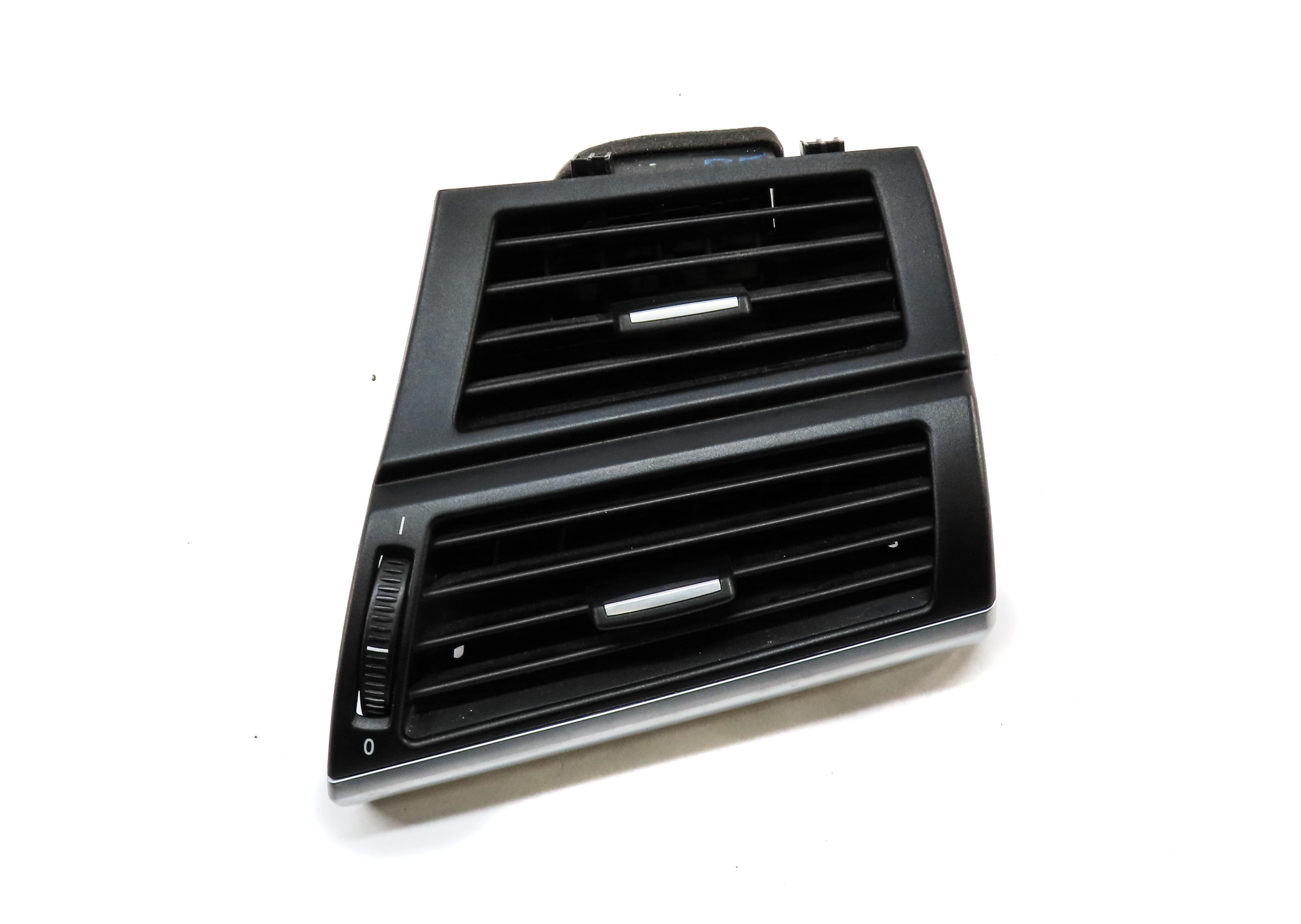 2012 BMW X5 (E70) FRONT RIGHT DASH DASHBOARD HVAC A/C HEATER AIR VENT (BLACK) — exact item pictured