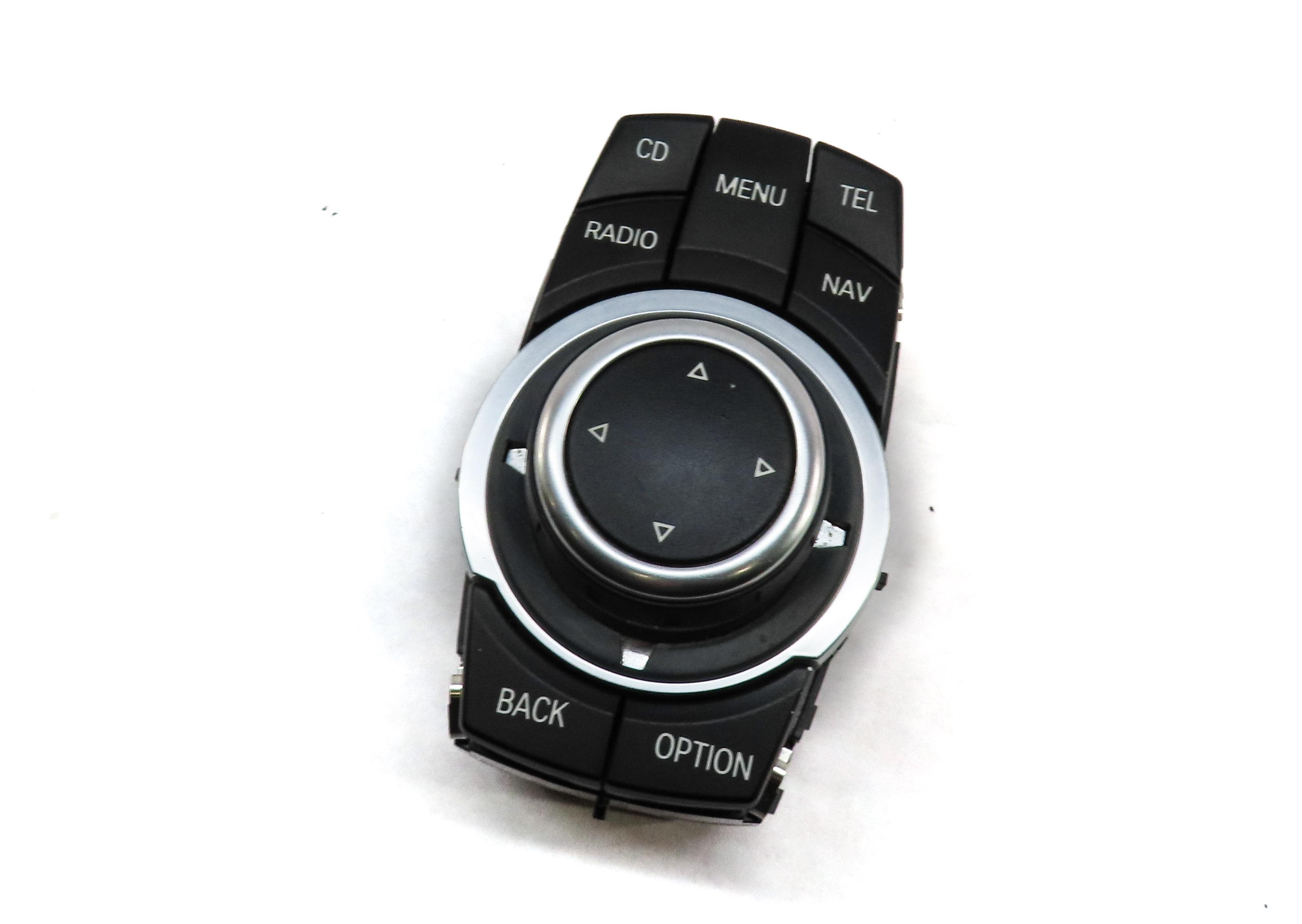 2012 BMW X5 (E70) RADIO STEREO NAVIGATION I-DRIVE CONTROL KNOB & BUTTON PANEL — exact item pictured