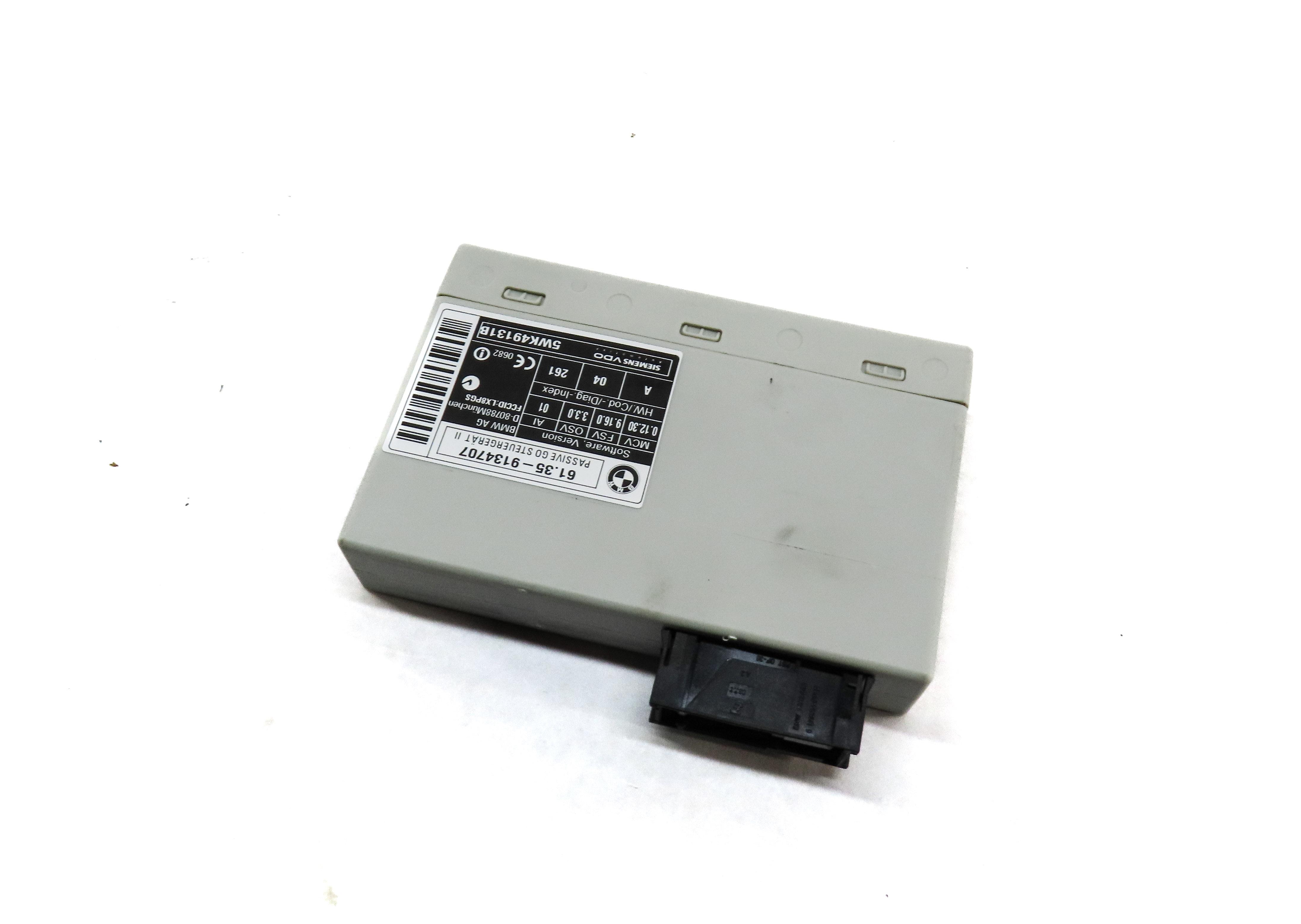 07-14 BMW 5 X5 X6M SERIES (E60 E70 E71) KEYLESS ENTRY PASSIVE GO CONTROL MODULE — exact item pictured
