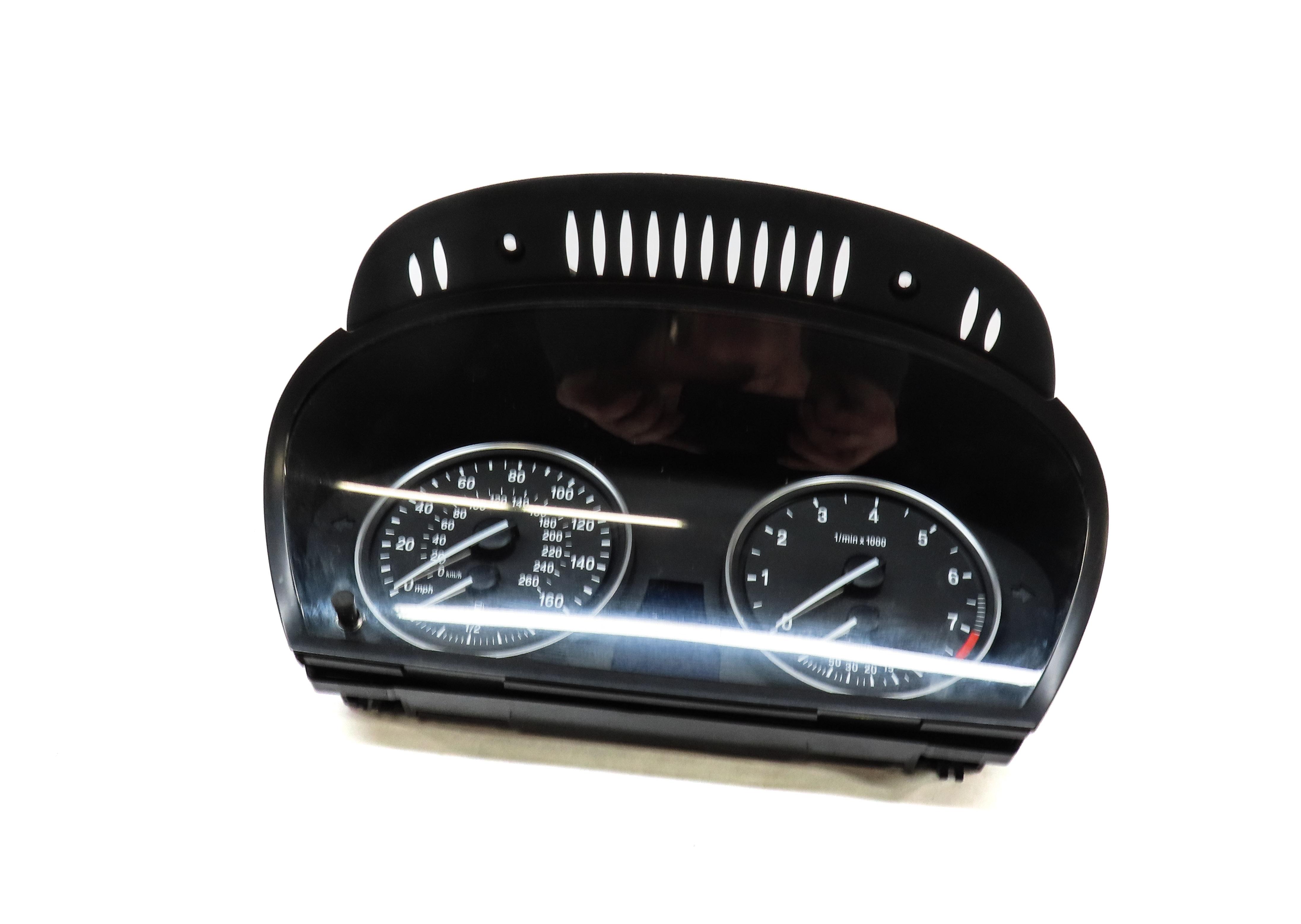 2011-2013 BMW X5 3.0L TURBO / 4.4L TWIN TURBO SPEEDOMETER GAUGE CLUSTER (95k) — exact item pictured