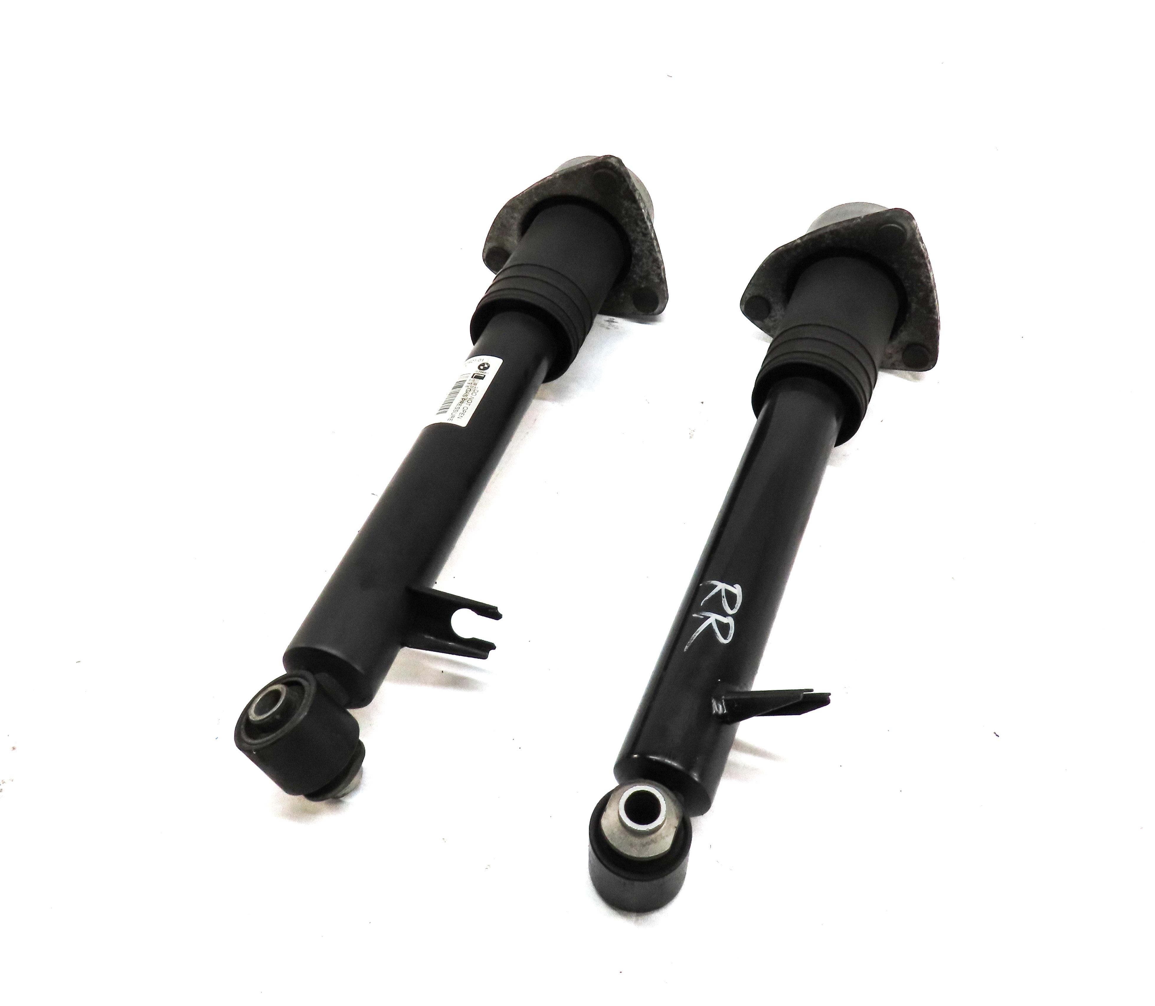 2012 BMW X5 (E70) REAR LEFT & RIGHT SUSPENSION SHOCK STRUT SET 2 9781922 6781921 — exact item pictured