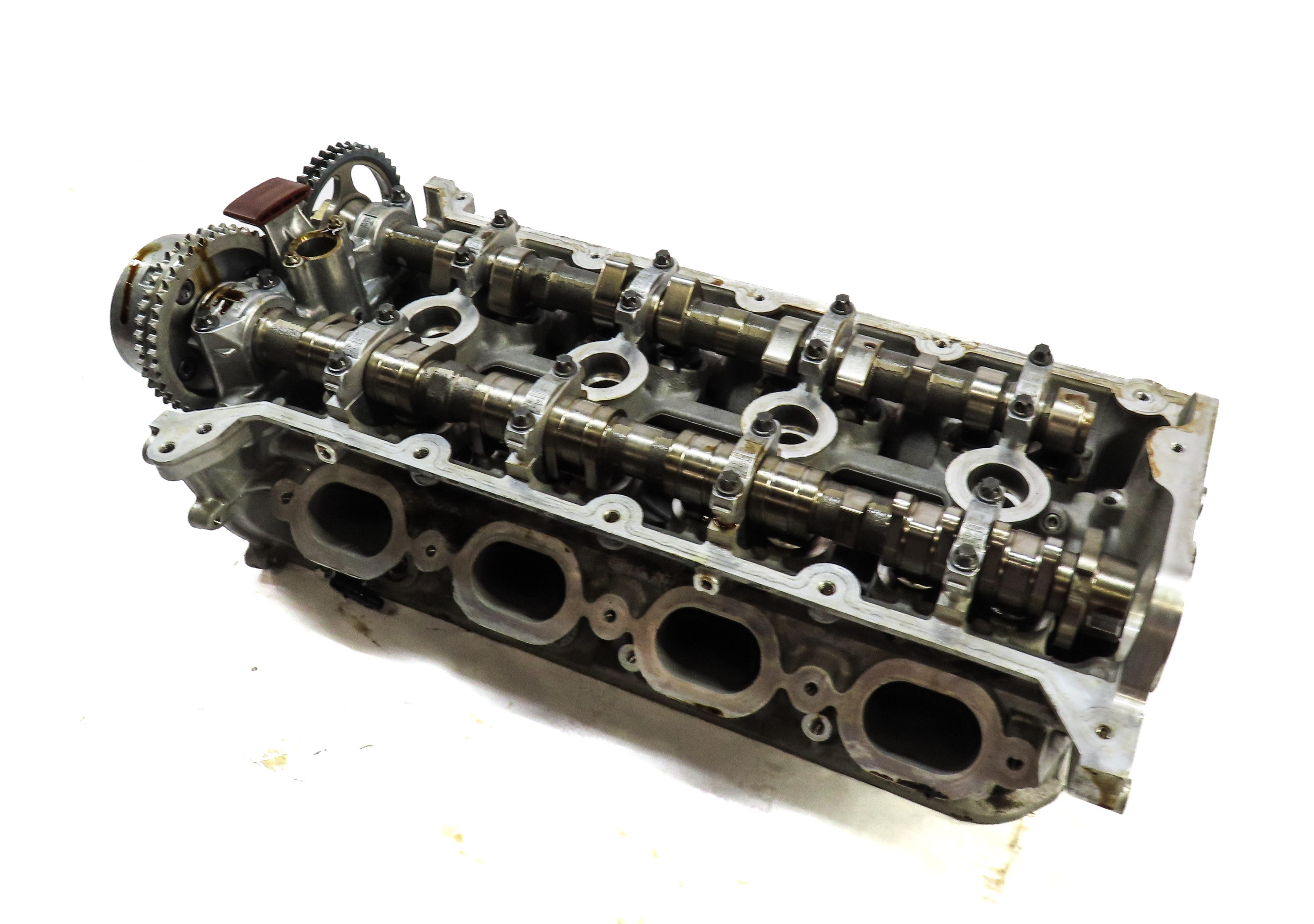 2010-2013 PORSCHE PANAMERA (970 G1) 4.8L M48 TURBO ENGINE RIGHT CYLINDER HEAD — exact item pictured