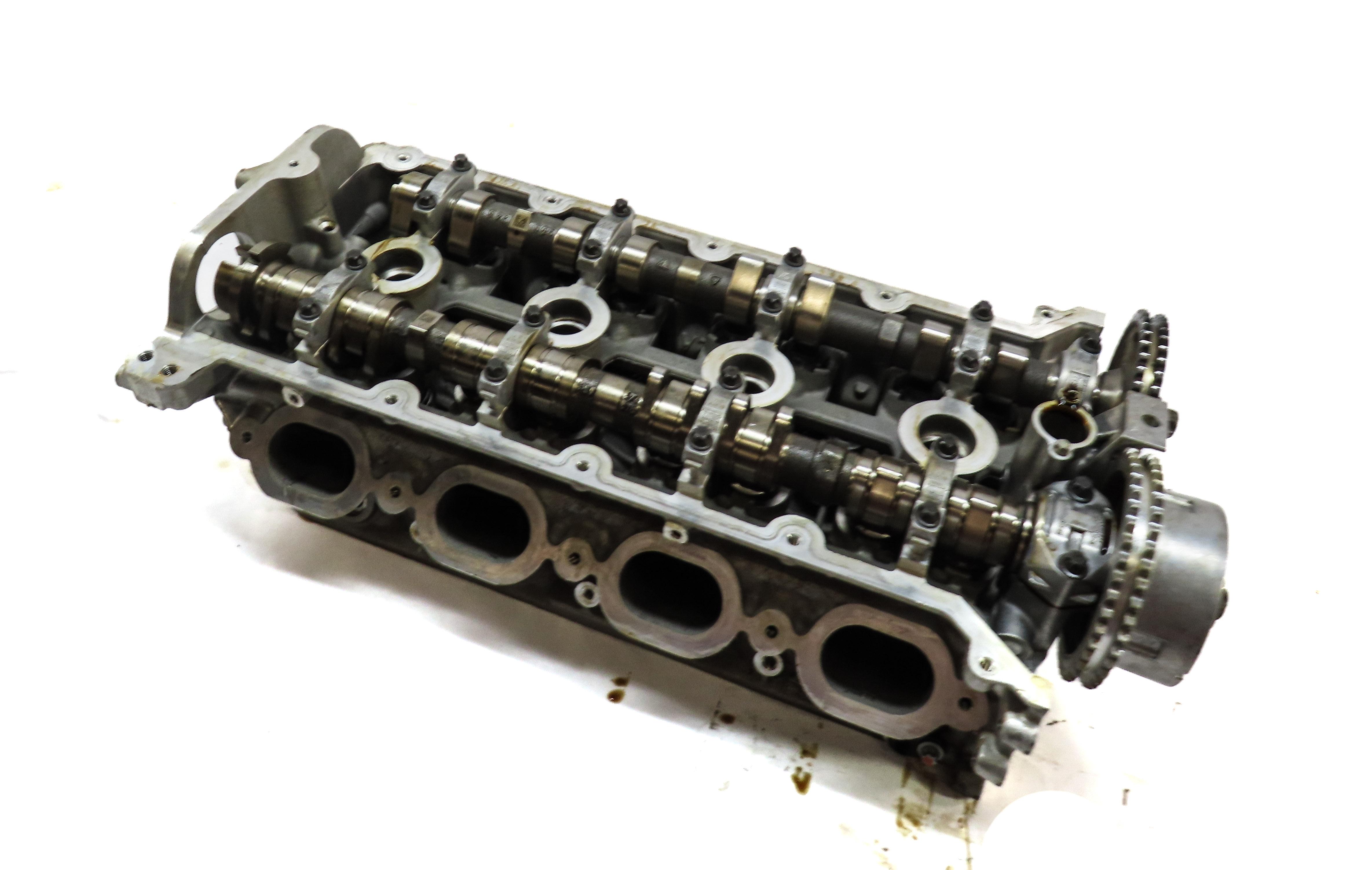 2010-2013 PORSCHE PANAMERA (970 G1) 4.8L M48 TURBO ENGINE LEFT CYLINDER HEAD — exact item pictured