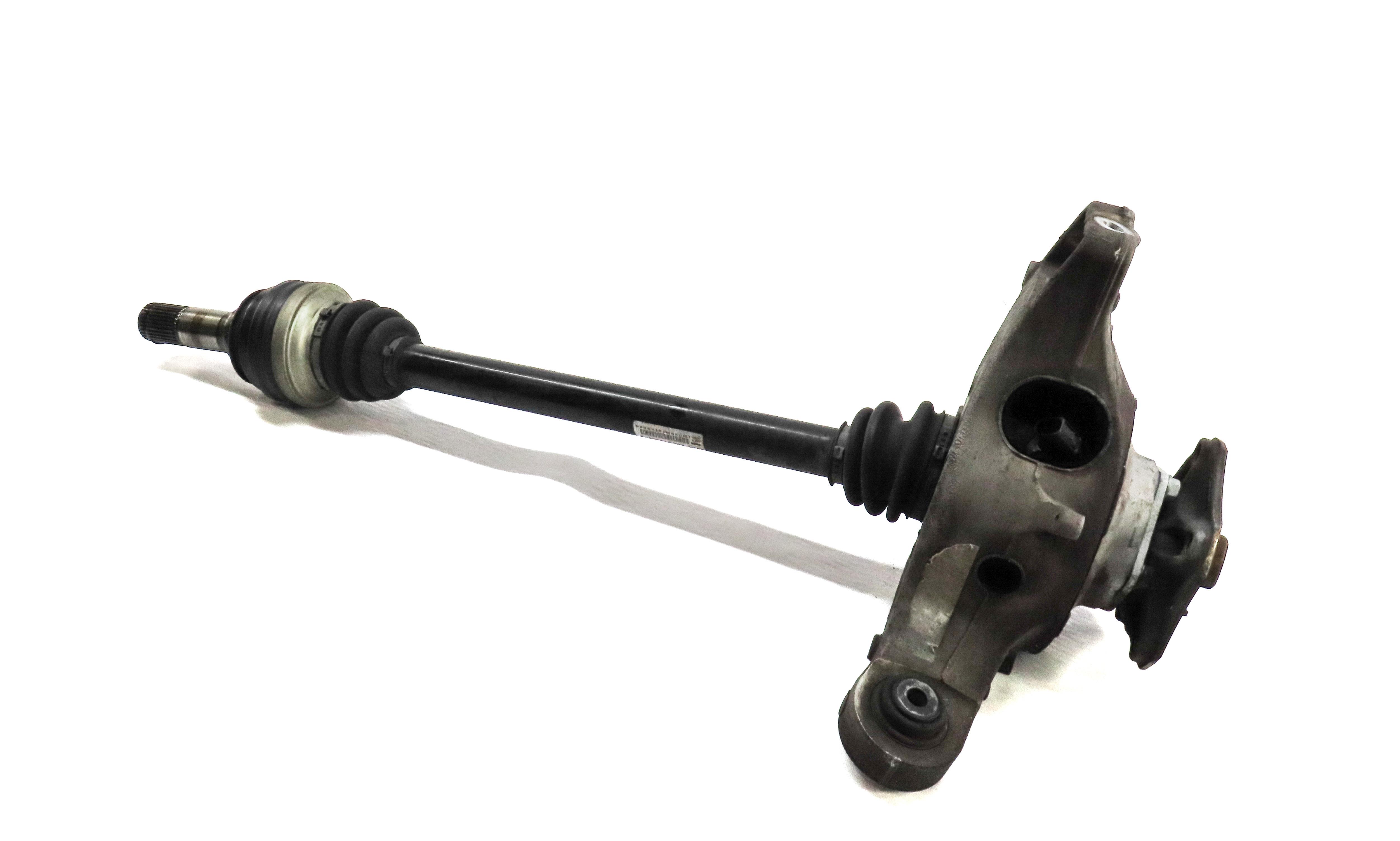 2010-2013 PORSCHE PANAMERA (970 G1) LEFT DRIVER REAR AXLE SHAFT w/ KNUCKLE — exact item pictured