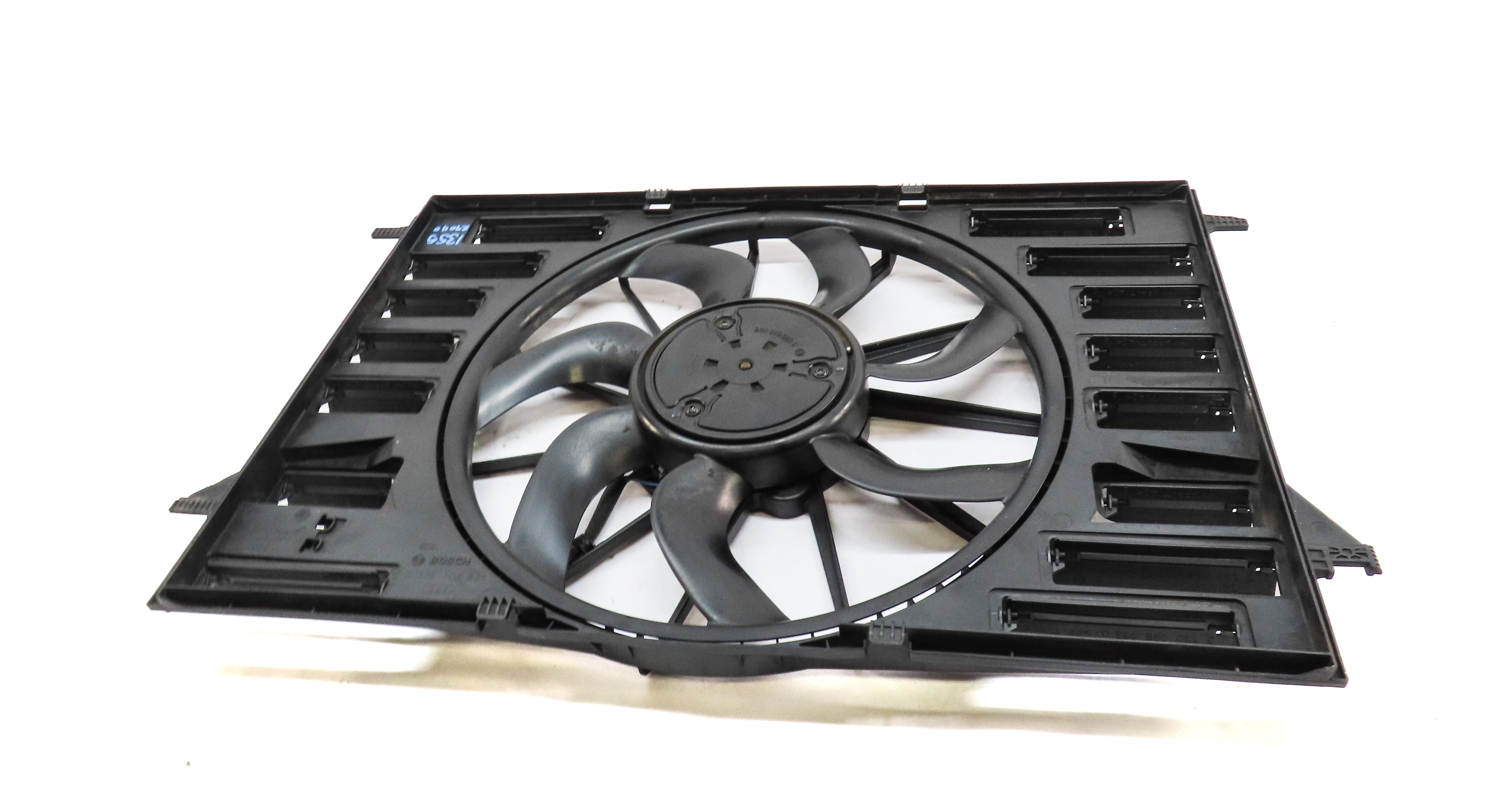 2017-2019 AUDI A4 S4 A5 S5 A6 A7 (C8 4K B9 8W 8W6) RADIATOR COOLING FAN ASSEMBLY — exact item pictured