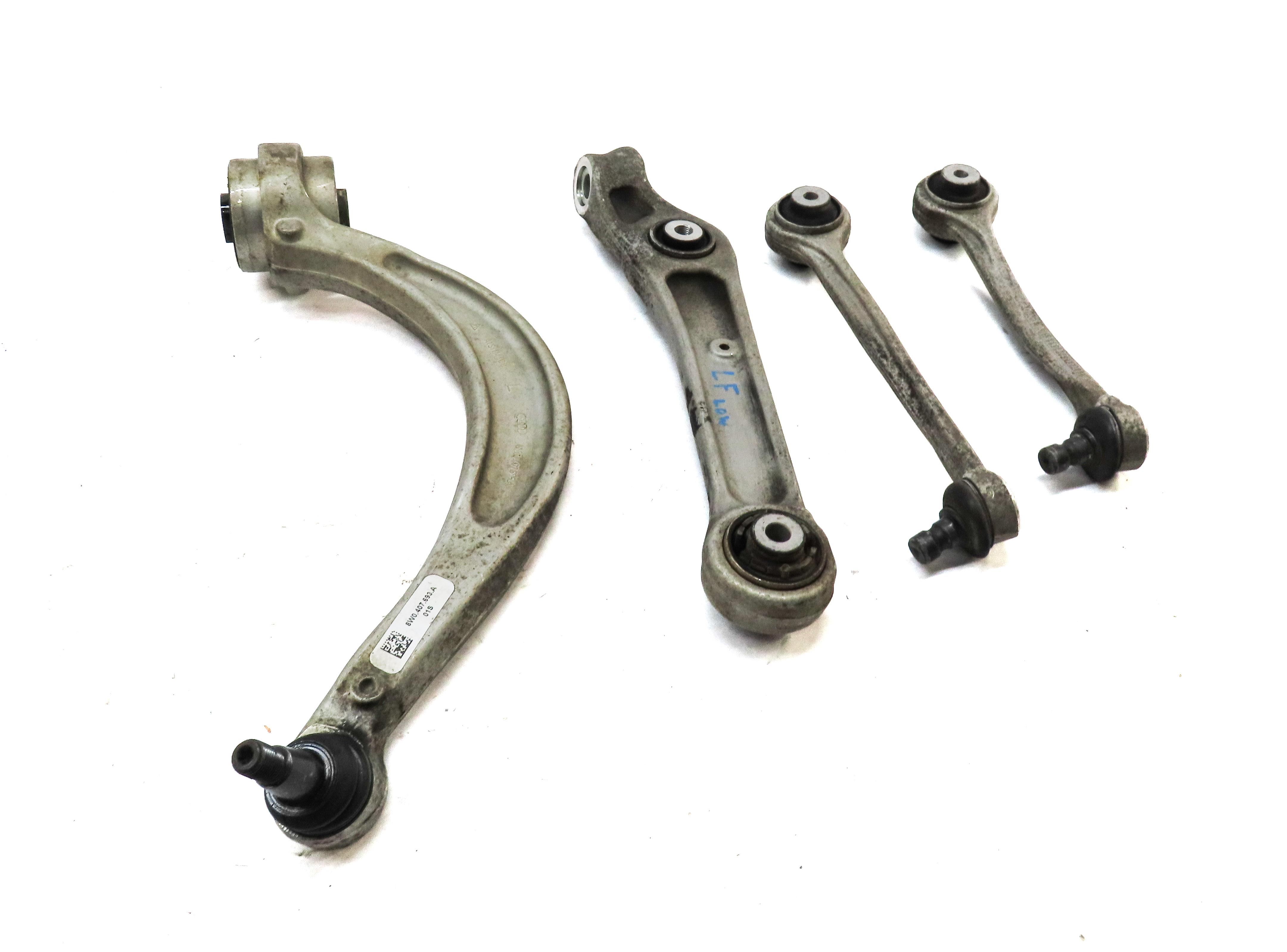 2017-2022 AUDI A4 ALLROAD (B9 8W) FRONT LEFT DRIVER CONTROL ARM SET-4 — exact item pictured