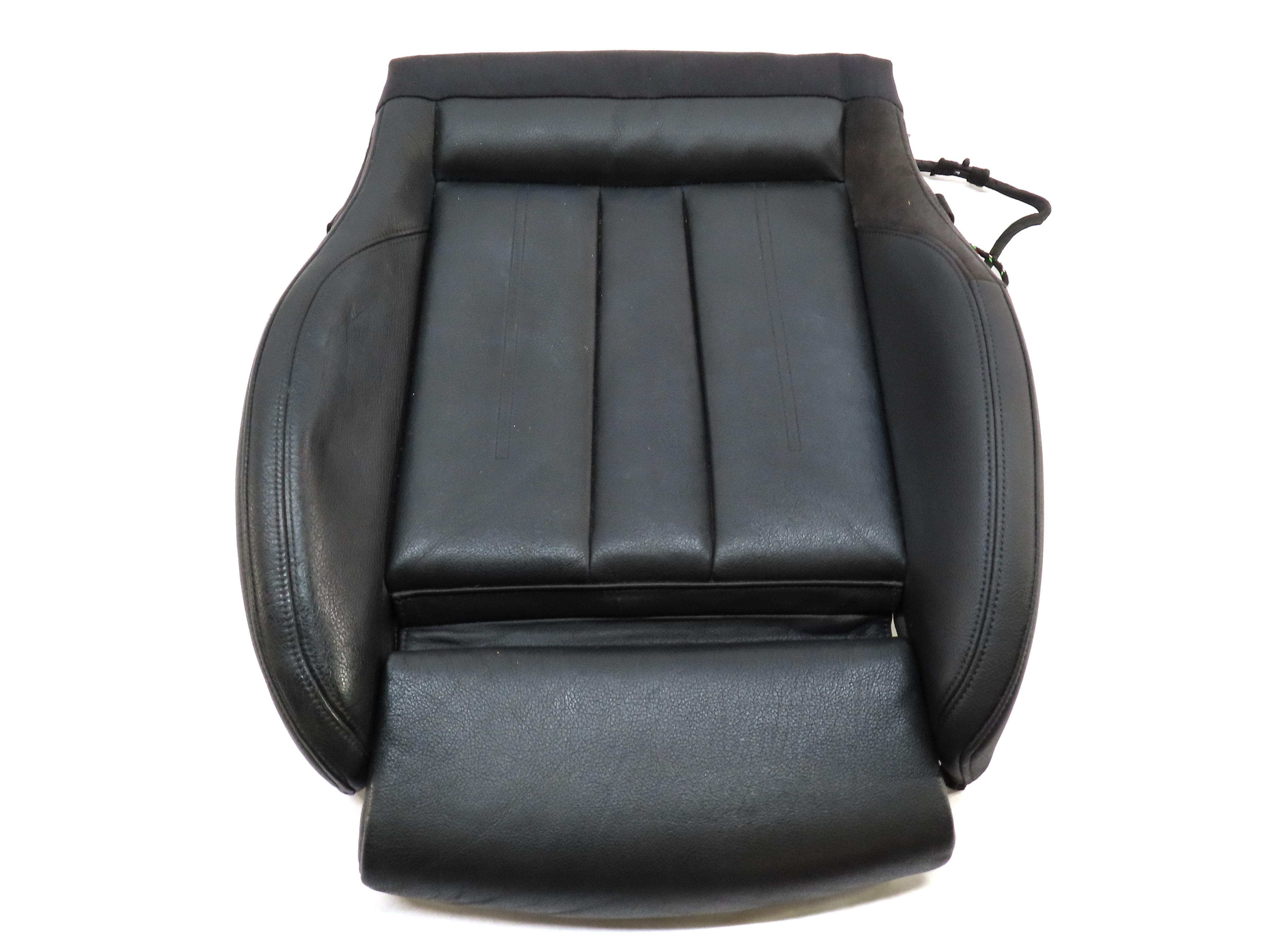 17-22 AUDI A4 (B9 8W) PASSENGER LOWER BOTTOM HEATED SPORT SEAT CUSHION (BLACK) — exact item pictured