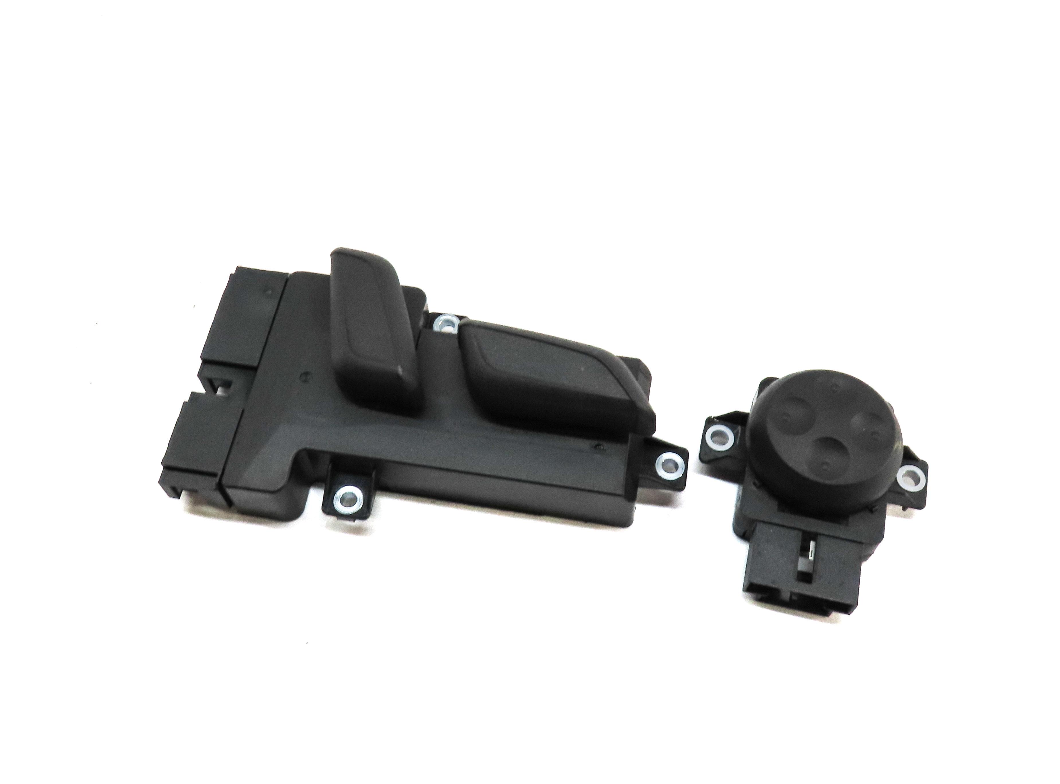 2017 AUDI A4 (B9 8W) FRONT RIGHT PASSENGER SEAT ADJUSTMENT SWITCH LUMBAR (BLACK) — exact item pictured